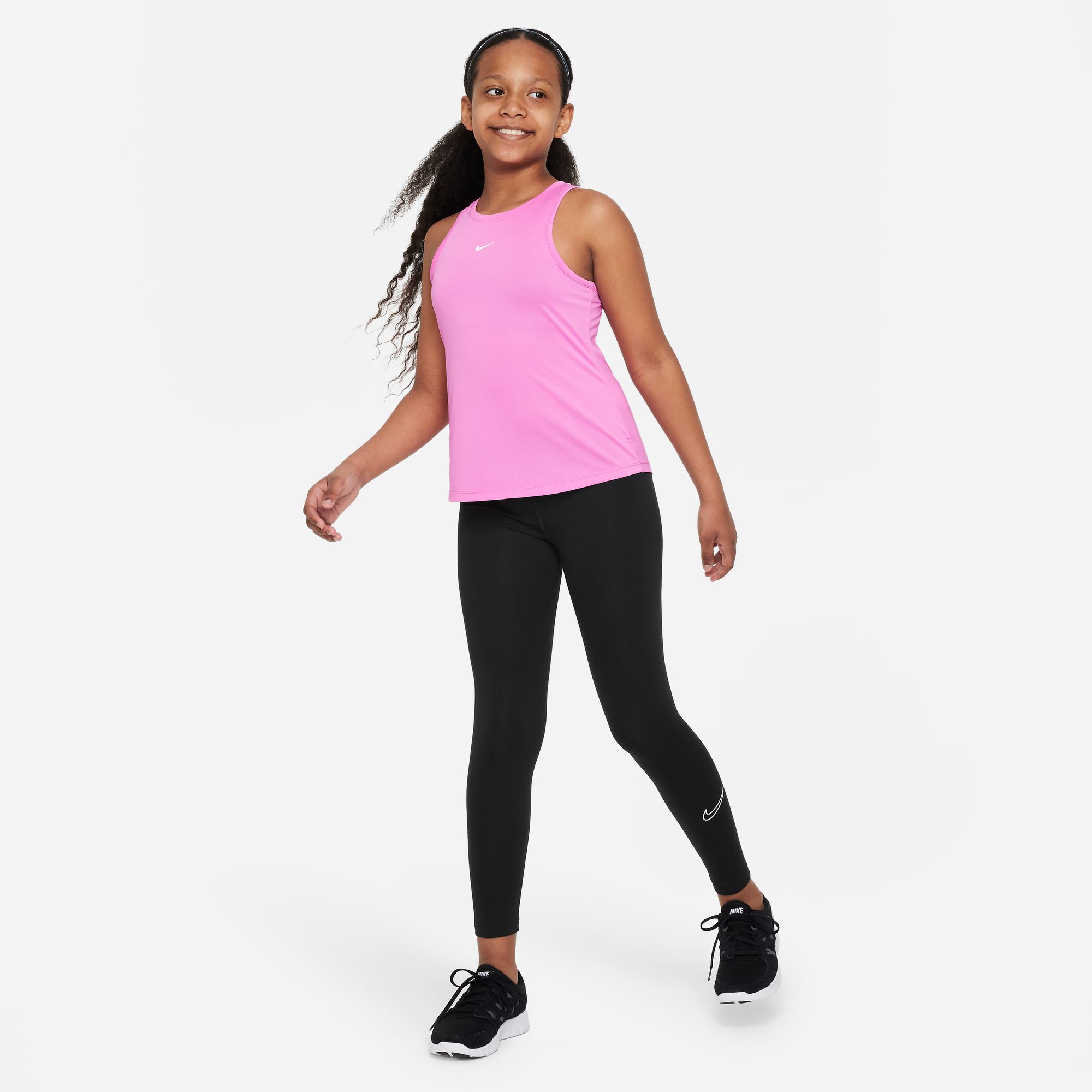 NIKE G NK DF ONE TANK PLAYFUL PINK/WHITE – Bild 4