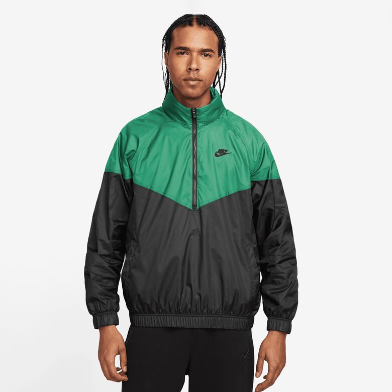 NIKE M NK WR ANORAK JKT STADIUM GREEN/BLACK/BLACK