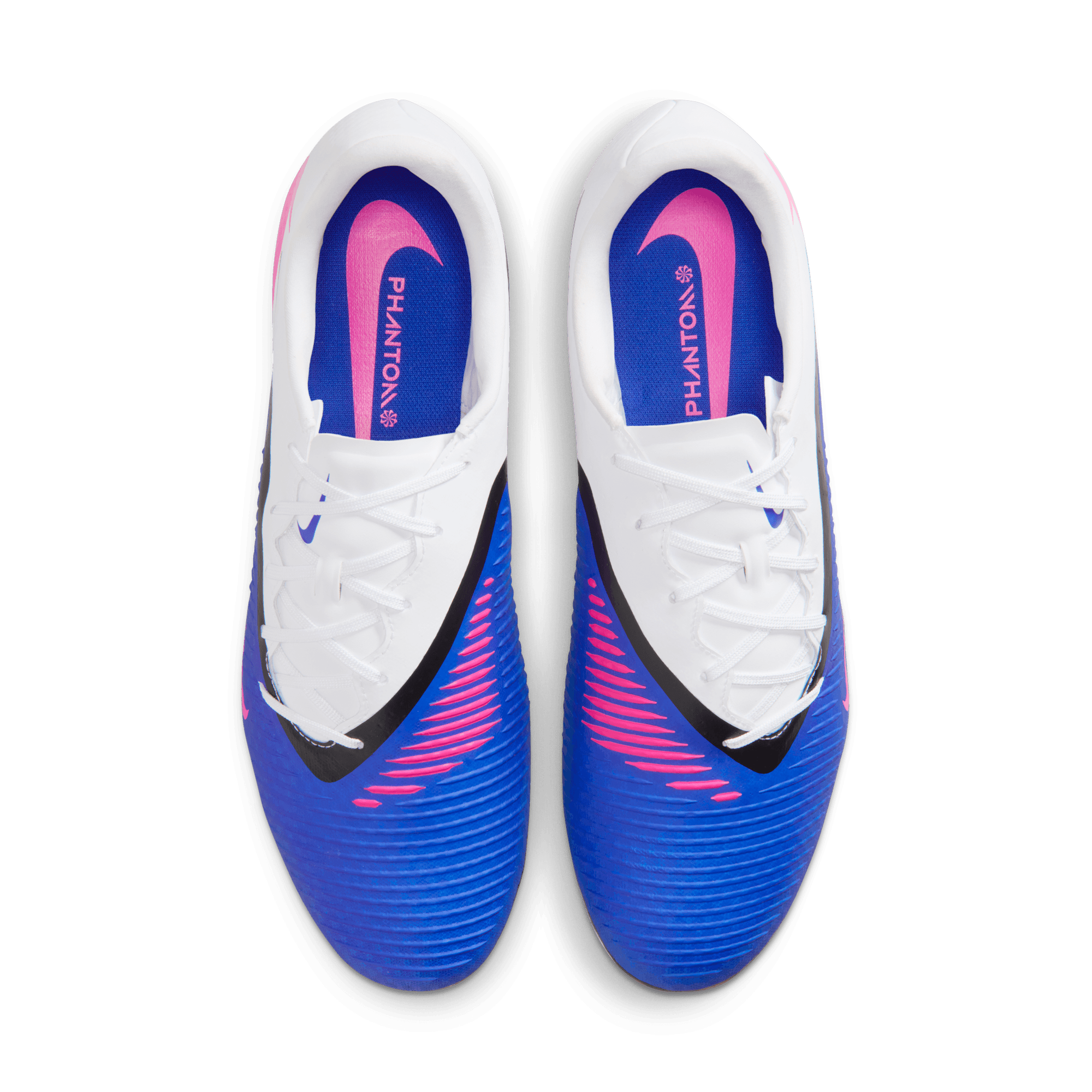 NIKE PHANTOM 6 LOW ACAD FG/MG RACER BLUE/PINK BLAST-WHITE – Bild 4