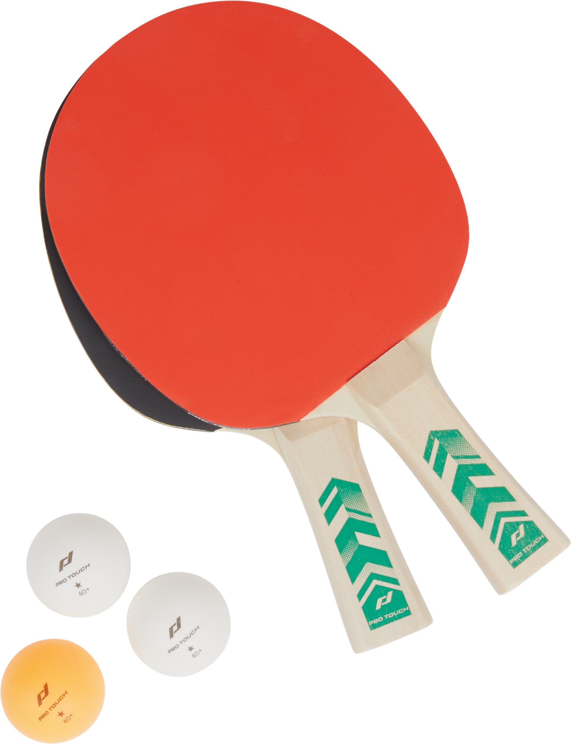 PRO TOUCH Tischtennis-Set Pro 2000 - 2 Player Set BLACK/RED/GREEN