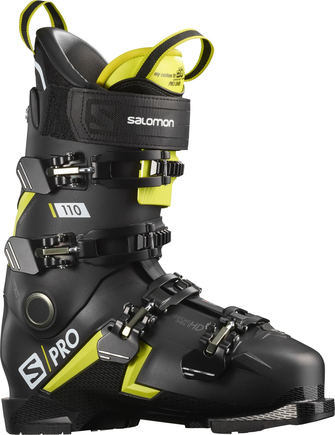 SALOMON ALP. BOOTS S/PRO 110 GW BLACK/Acid