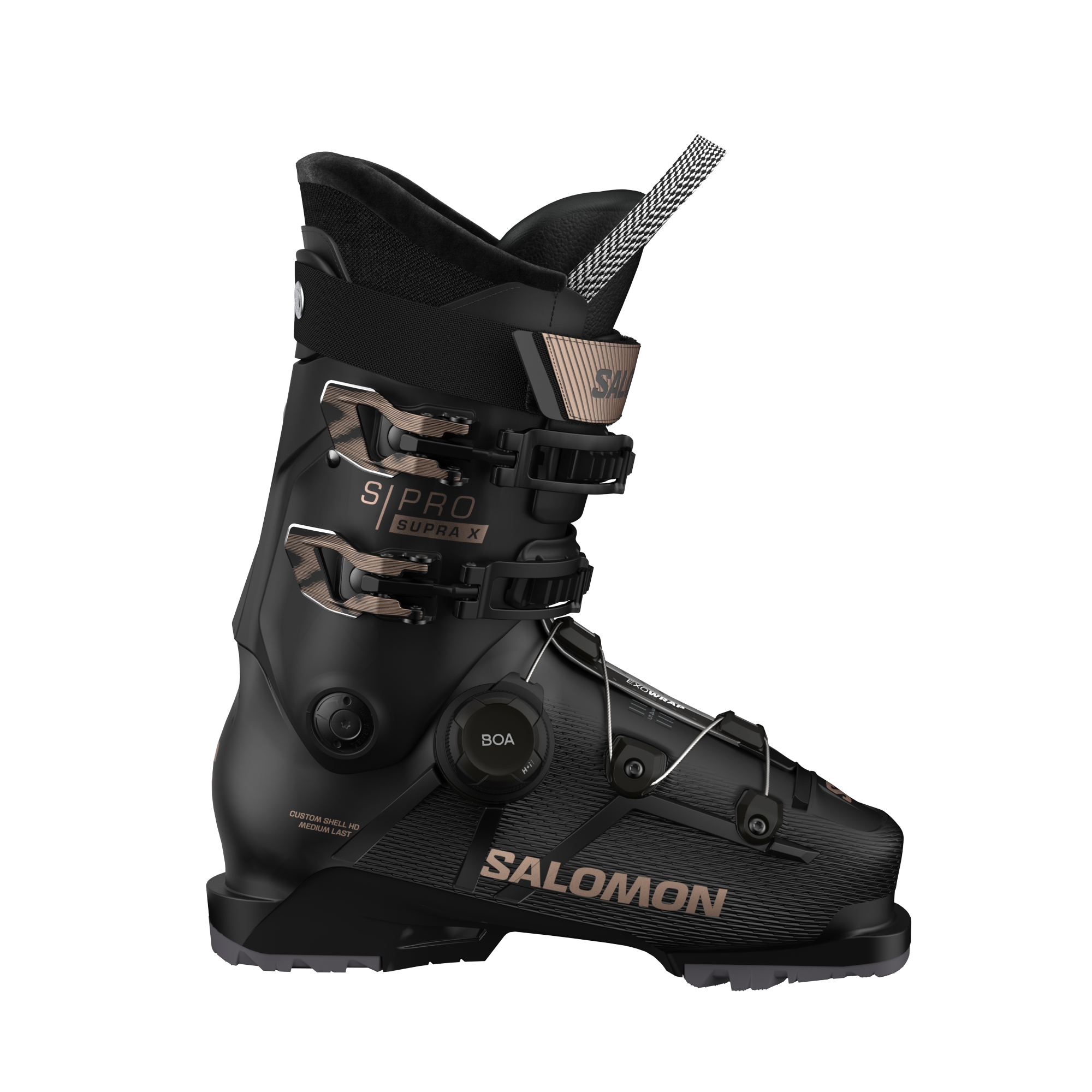 SALOMON ALP. BOOTS S/PRO SUPRA BOA X90 W BLACK/PINKGOLD