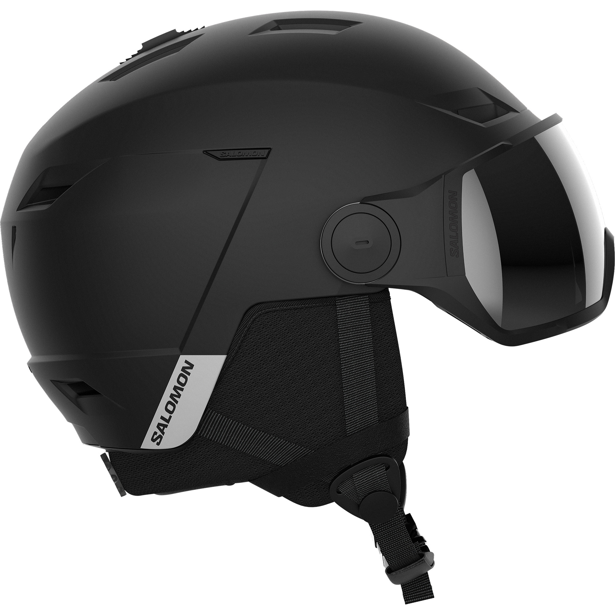 SALOMON HELMET PIONEER LT VISOR bk/Uni BLACK/