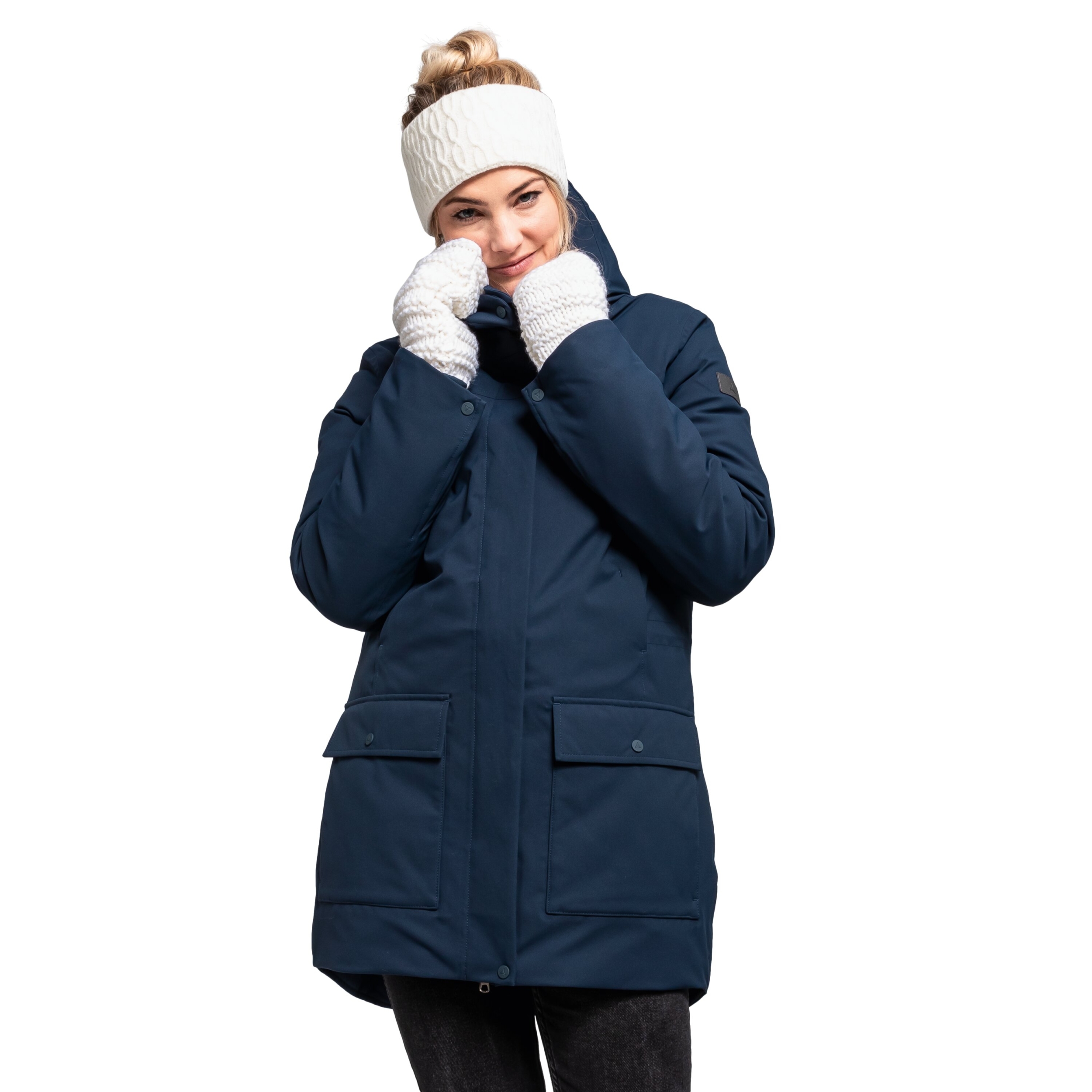 SCHÖFFEL Ins. Parka Rotterdam L NAVY BLAZER – Bild 3
