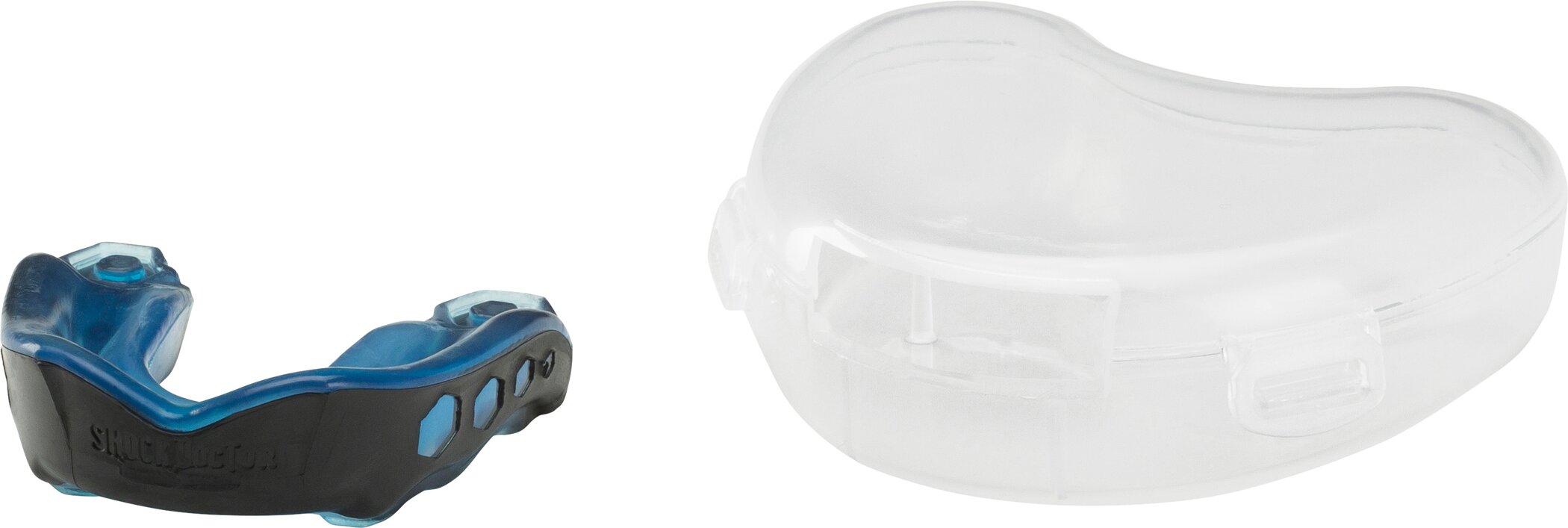 SHOCK DOCTOR Ki. Mundschutz Gel Max BLAU/SCHWARZ