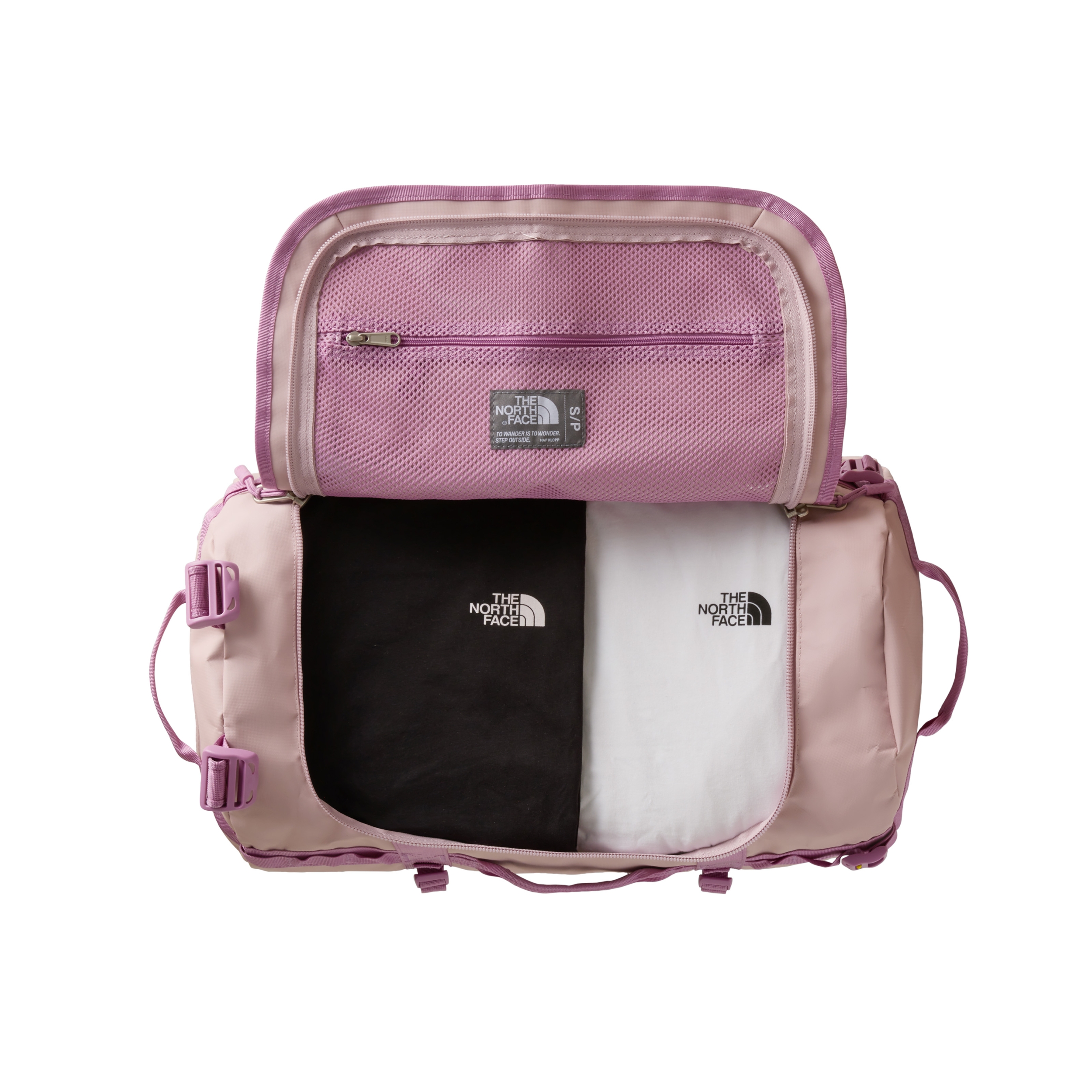 THE NORTH FACE BASE CAMP DUFFEL - S METAL PINK/HUSHED LAVEN – Bild 2
