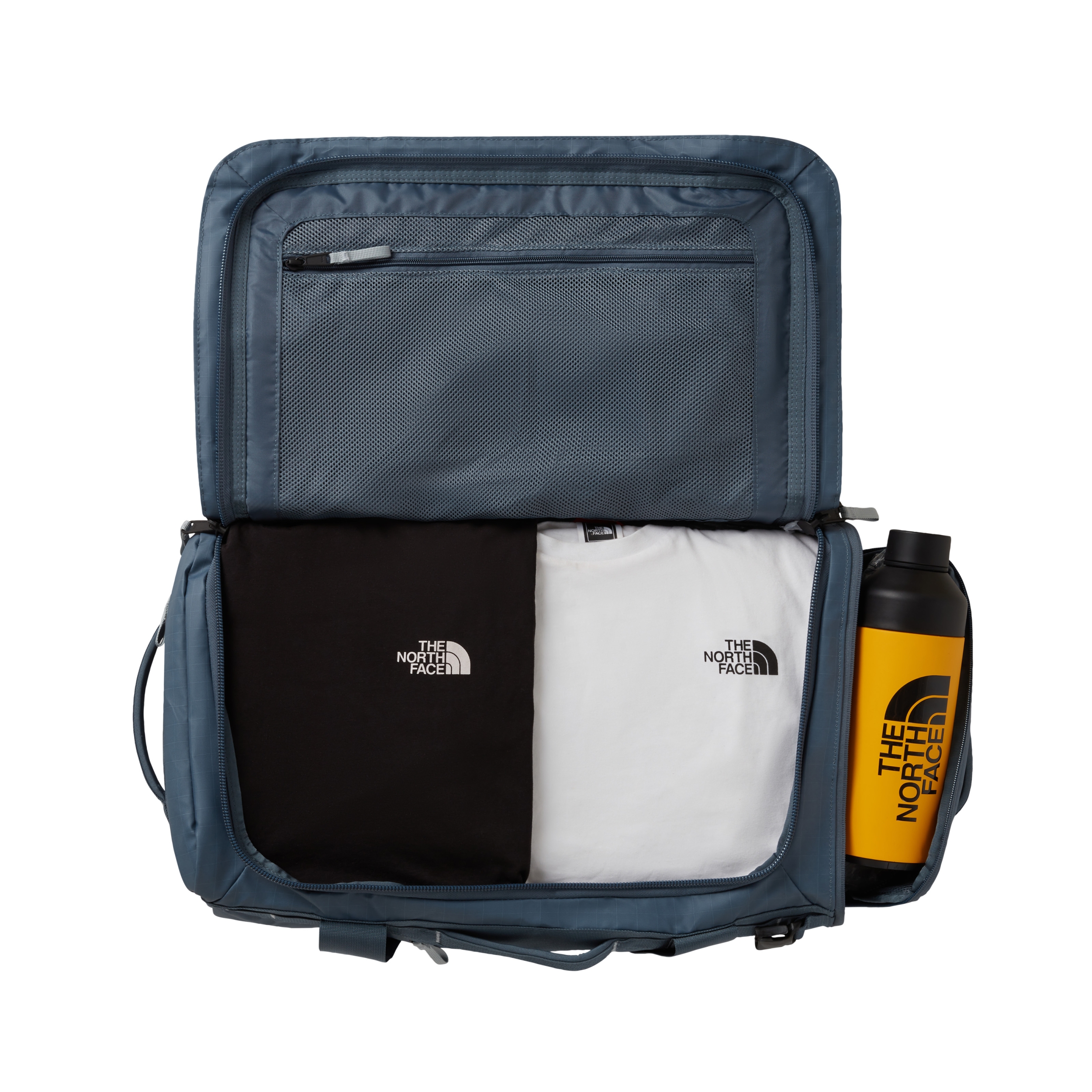 THE NORTH FACE BASE CAMP VOYAGER DUFFEL 42L GRANITE GREY/FROST GREY – Bild 2