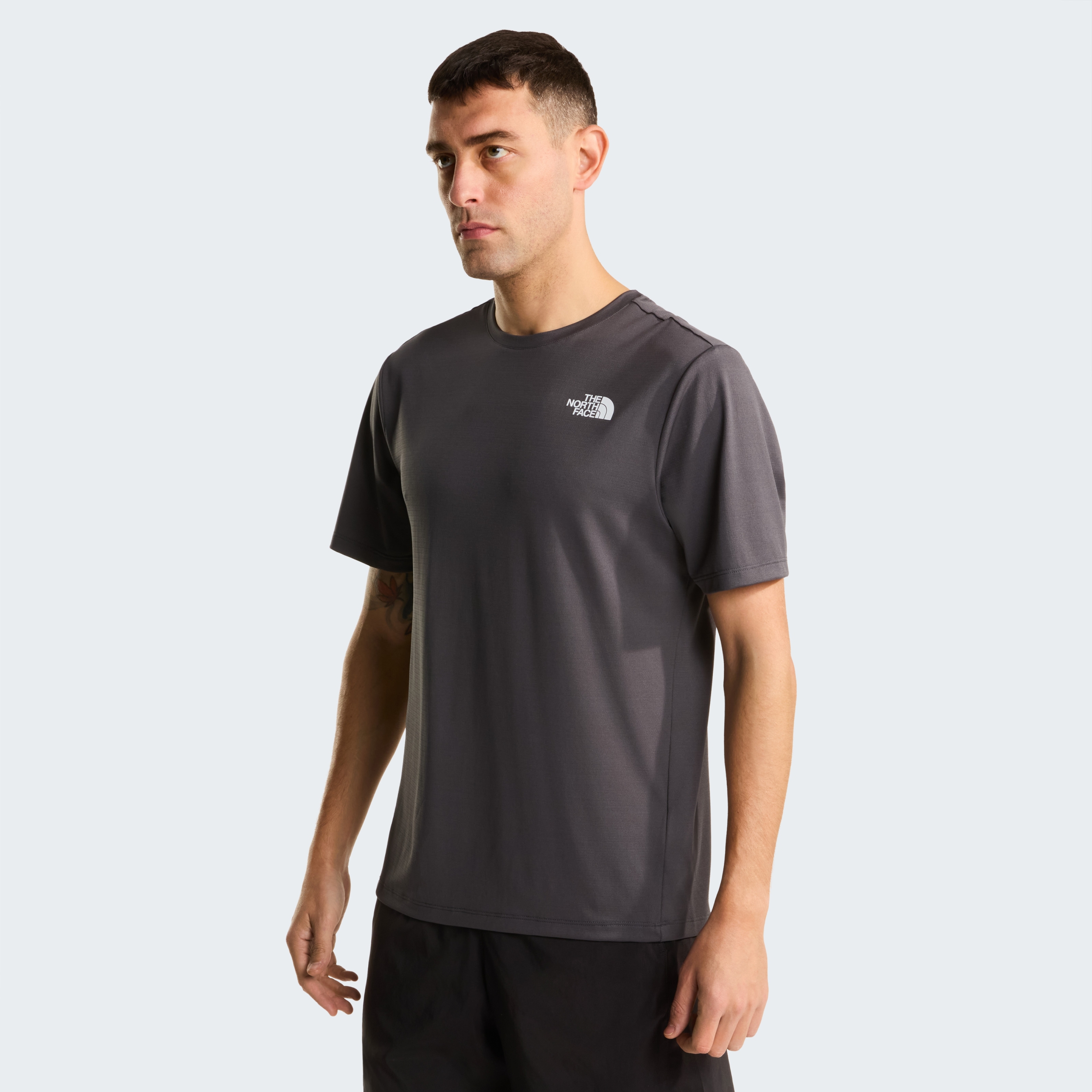 THE NORTH FACE M 24/7 S/S TEE REG ANTHRACITE GREY – Bild 3
