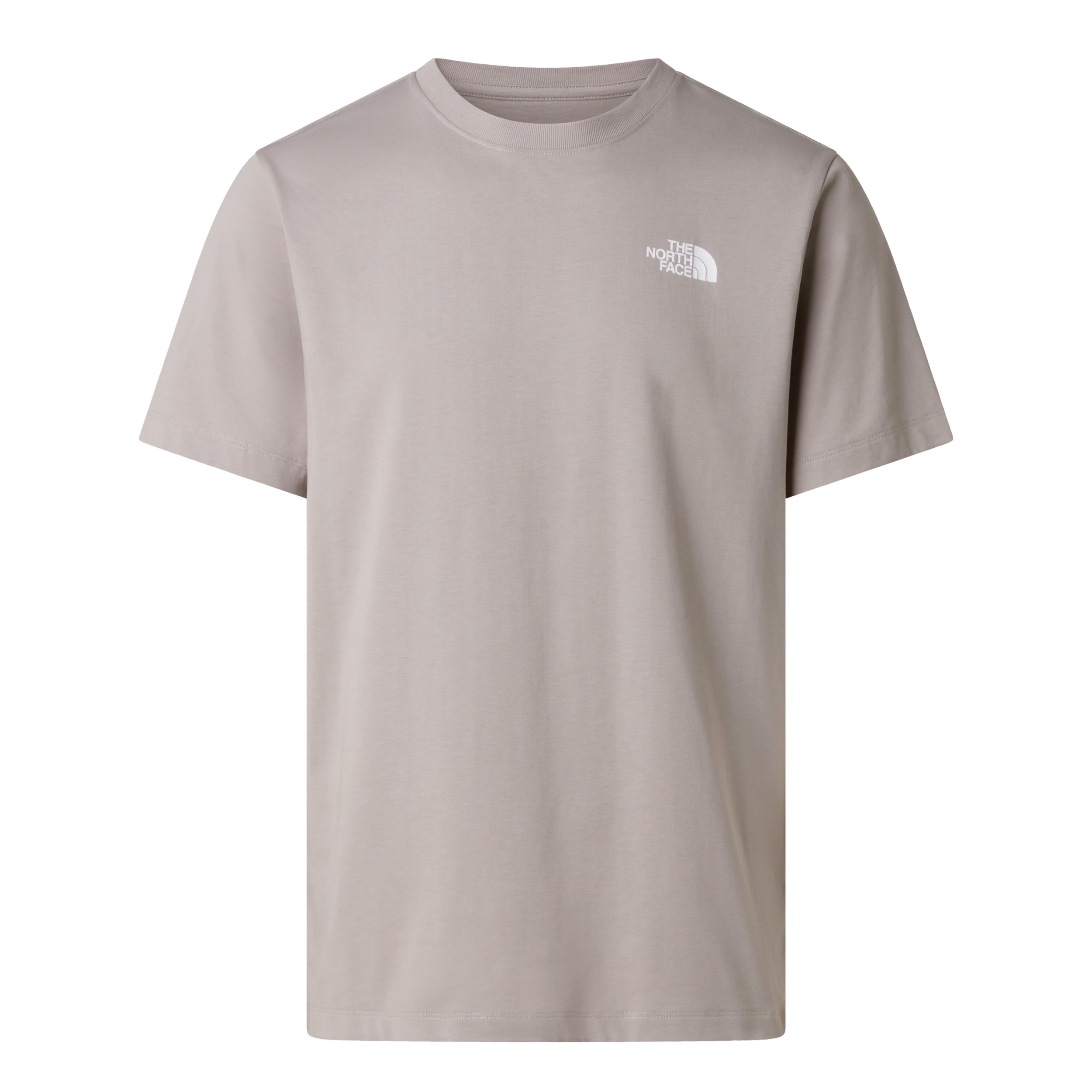 THE NORTH FACE M EVOLUTION BOX NSE REGULAR SHORT SLEEVE STONE SLAB