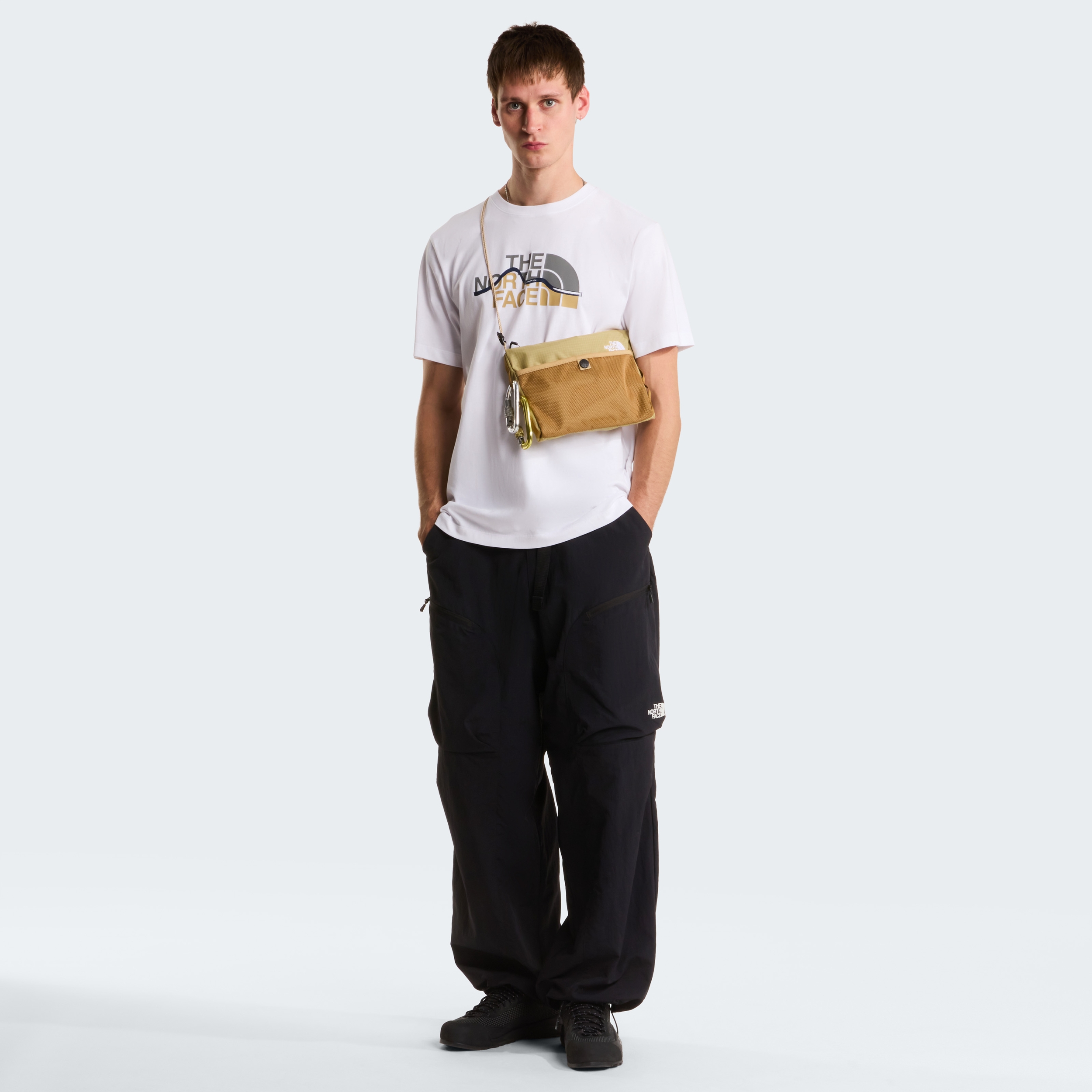 THE NORTH FACE M MOUNTAIN LINE REGULAR SHORT SLEEVE TEE TNF WHITE – Bild 4