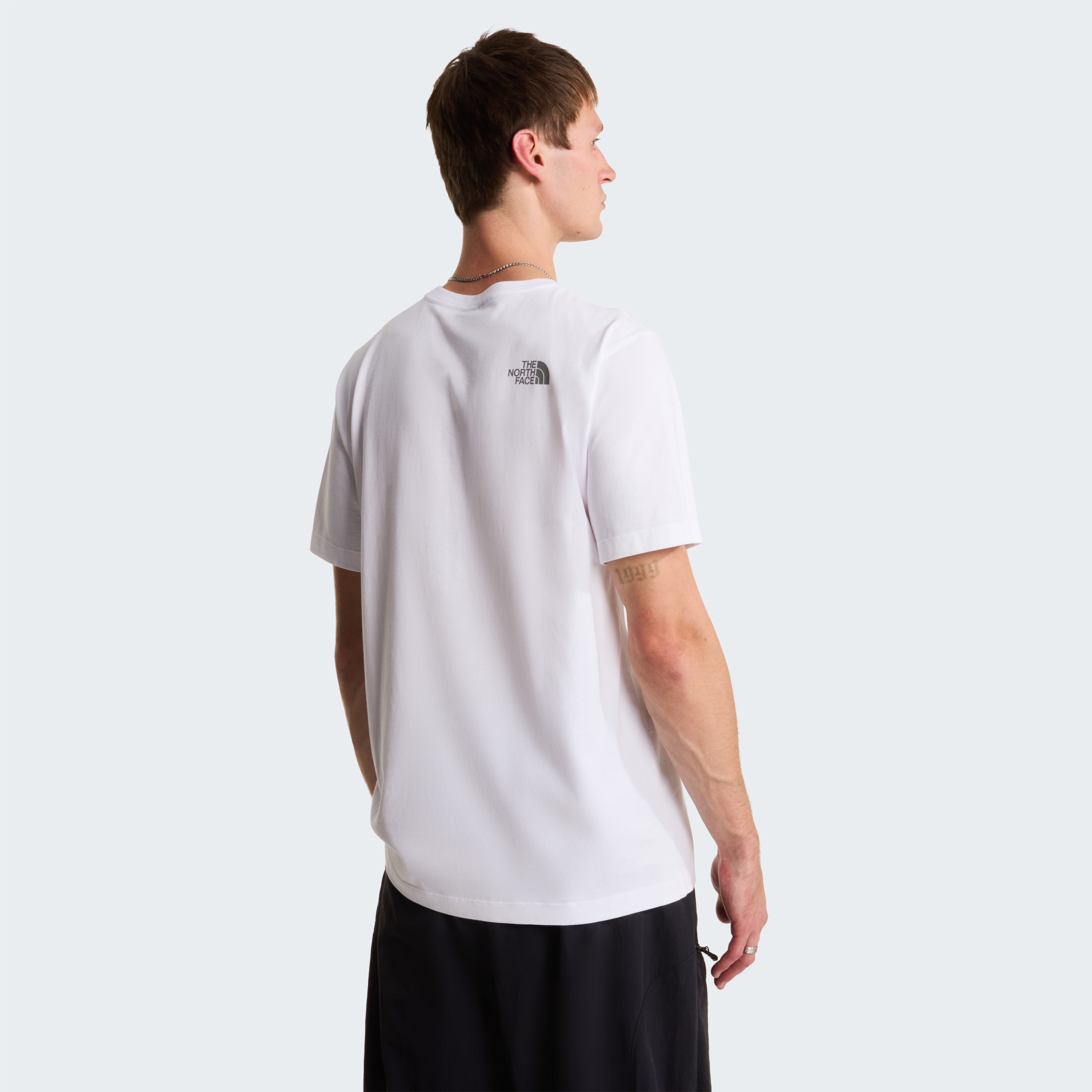 THE NORTH FACE M MOUNTAIN LINE REGULAR SHORT SLEEVE TEE TNF WHITE – Bild 5