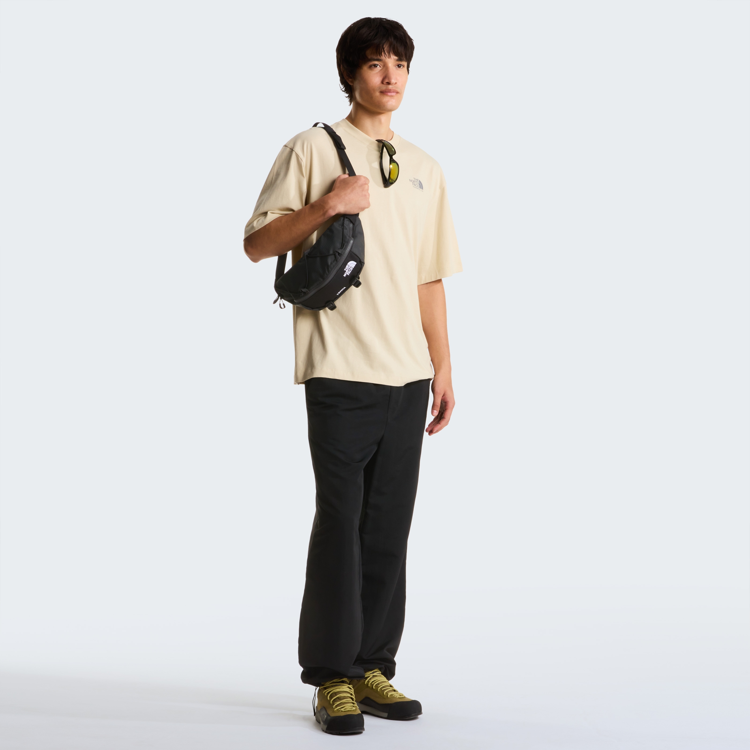 THE NORTH FACE M PLANT & FLORA OVERSIZE SHORT SLEEVE TE DESERT STONE – Bild 3