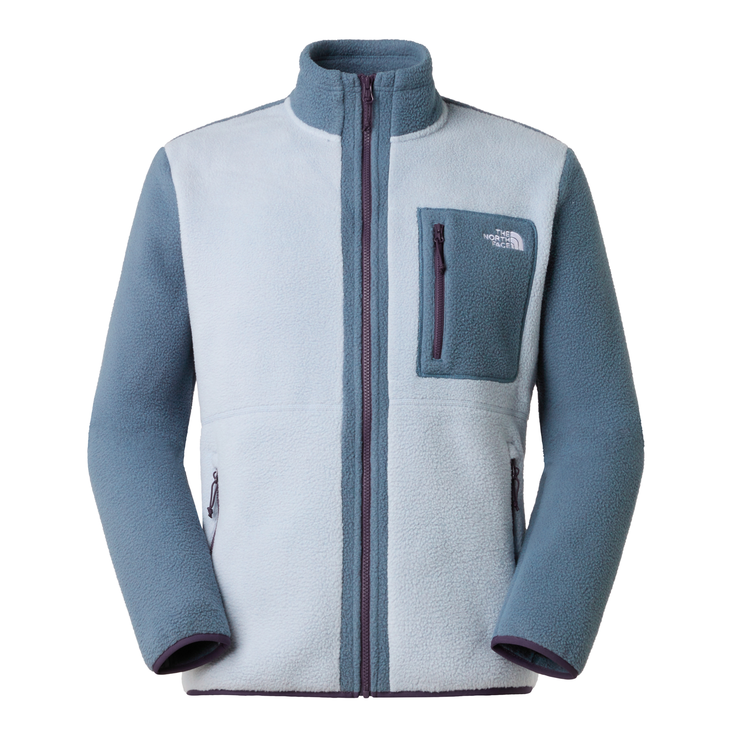 THE NORTH FACE M YUMIORI FULL ZIP FROST GREY/GRANITE GREY