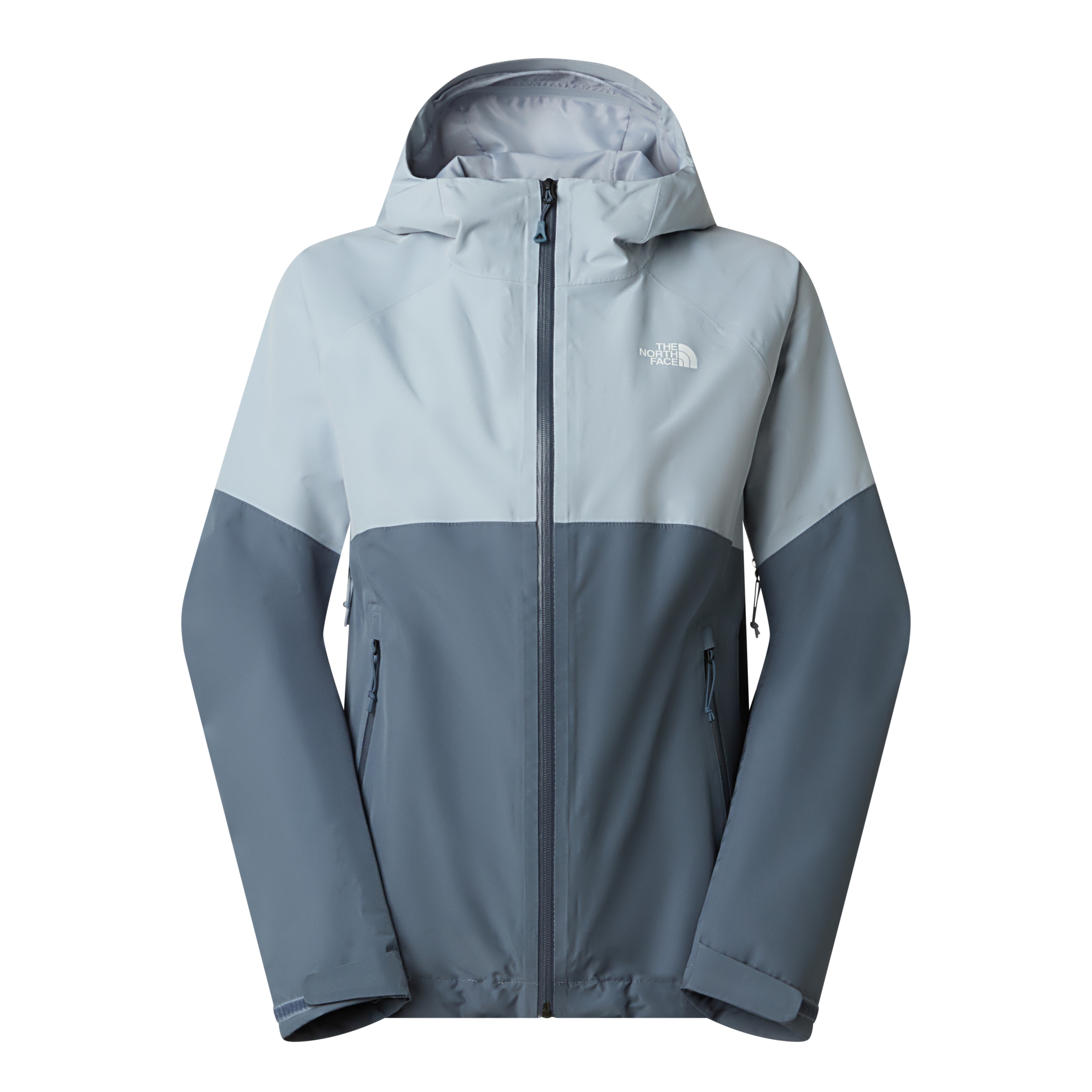 THE NORTH FACE W DIABLO DYNAMIC ZIP-IN JACKET FROST GREY/GRANITE GREY