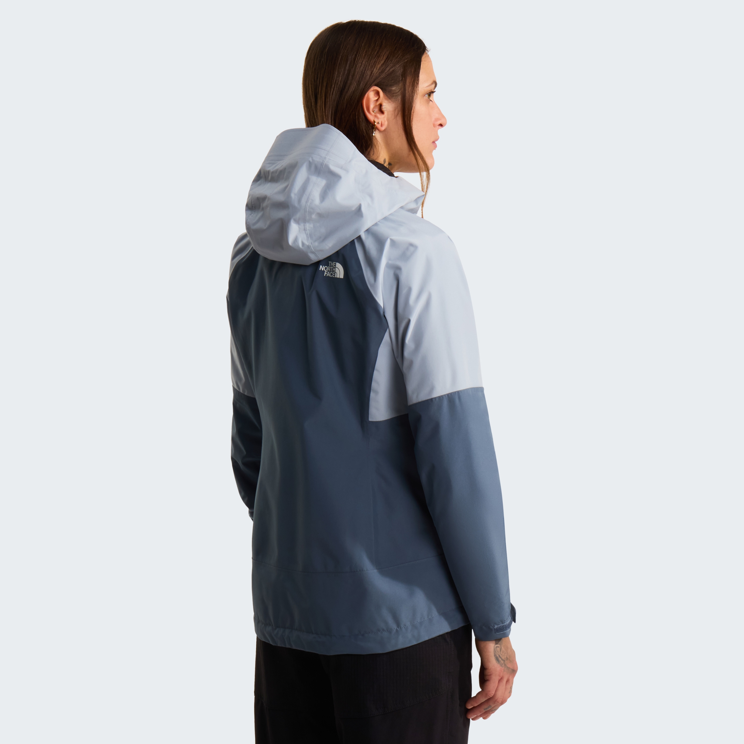 THE NORTH FACE W DIABLO DYNAMIC ZIP-IN JACKET FROST GREY/GRANITE GREY – Bild 5