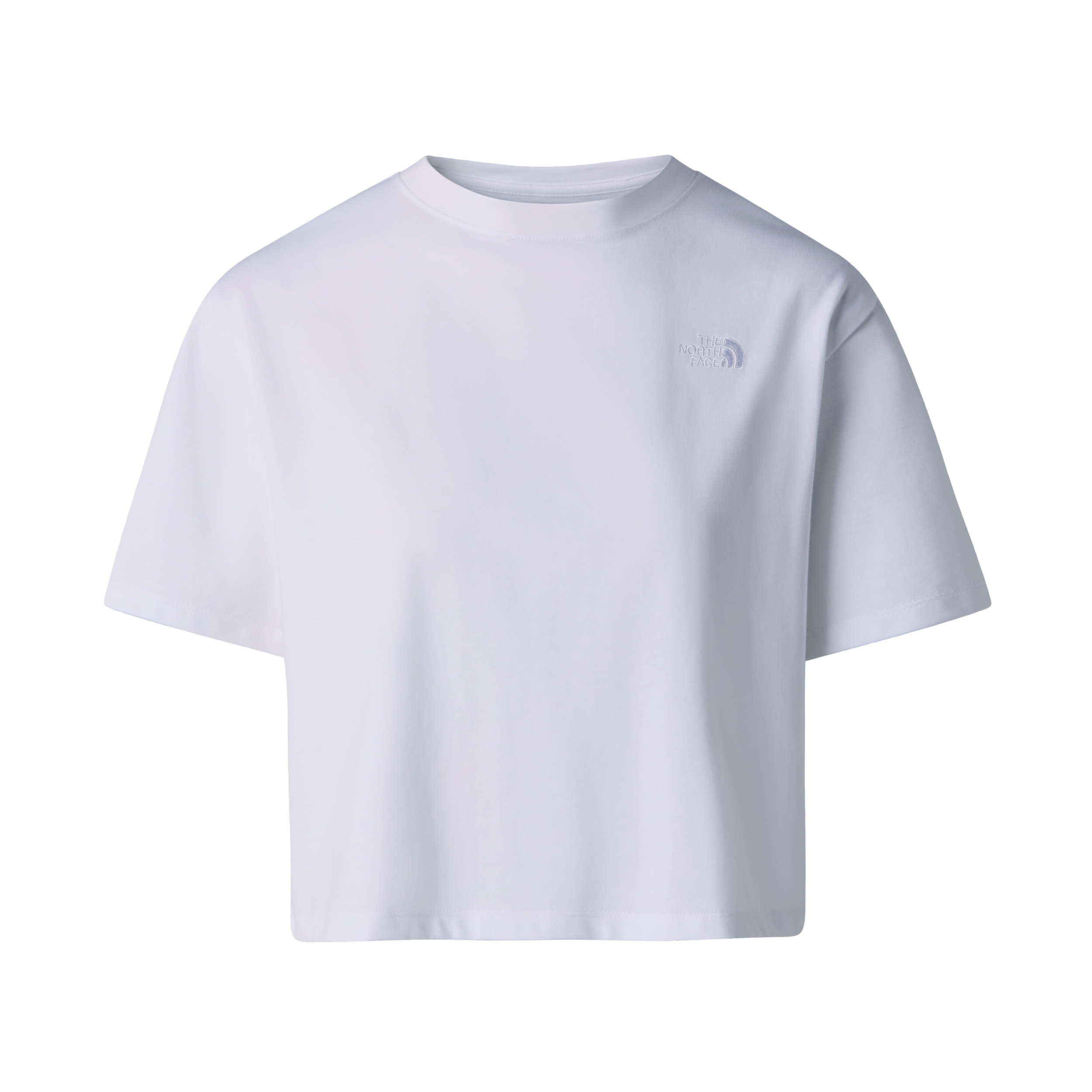 THE NORTH FACE W EVOLUTION SIMPLE DOME CROP RLX SS TEE TNF WHITE