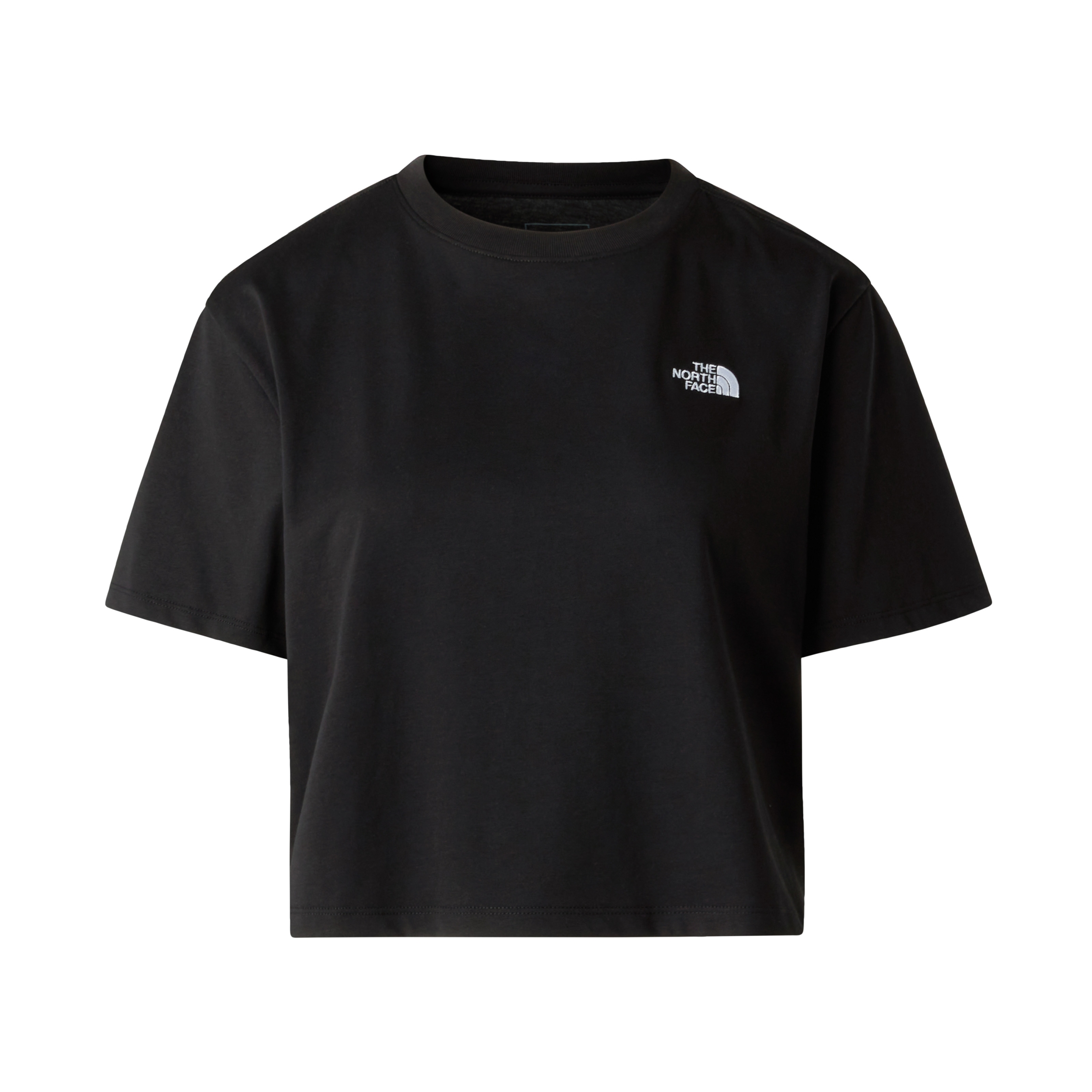 THE NORTH FACE W EVOLUTION SIMPLE DOME CROP RLX SS TEE TNF BLACK