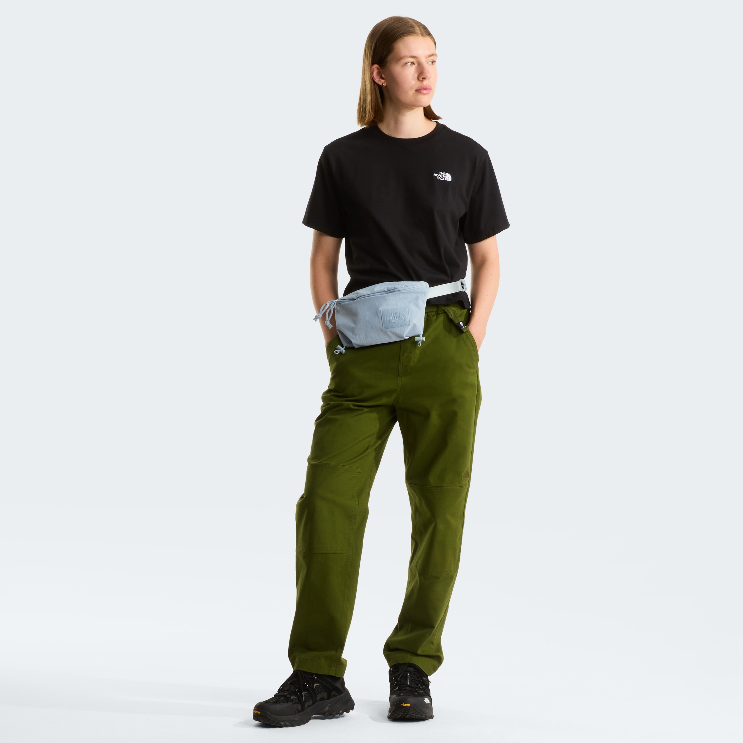 THE NORTH FACE W EVOLUTION SIMPLE DOME CROP RLX SS TEE TNF BLACK – Bild 4