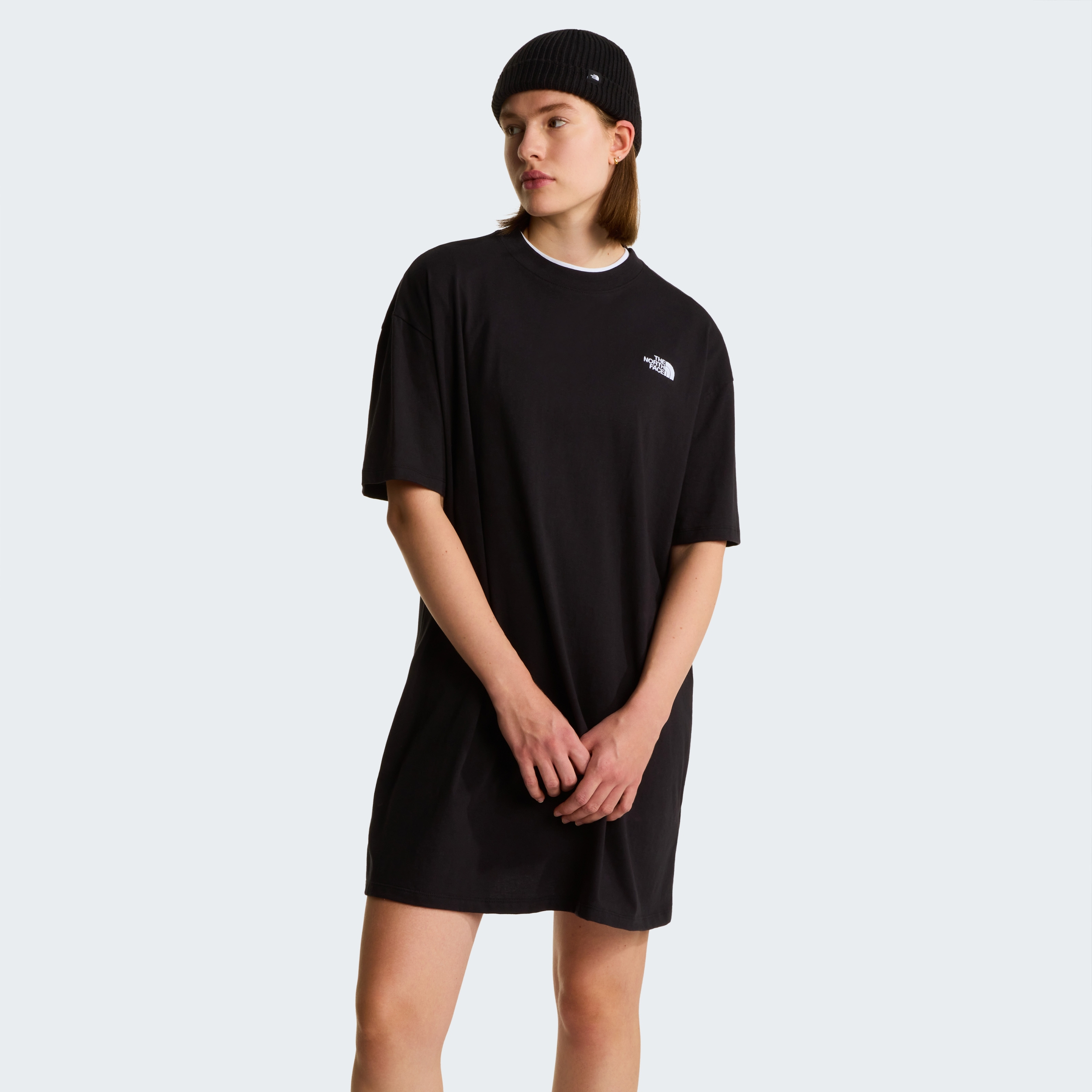 THE NORTH FACE W EVOLUTION SIMPLE DOME T-SHIRT DRESS TNF BLACK – Bild 3