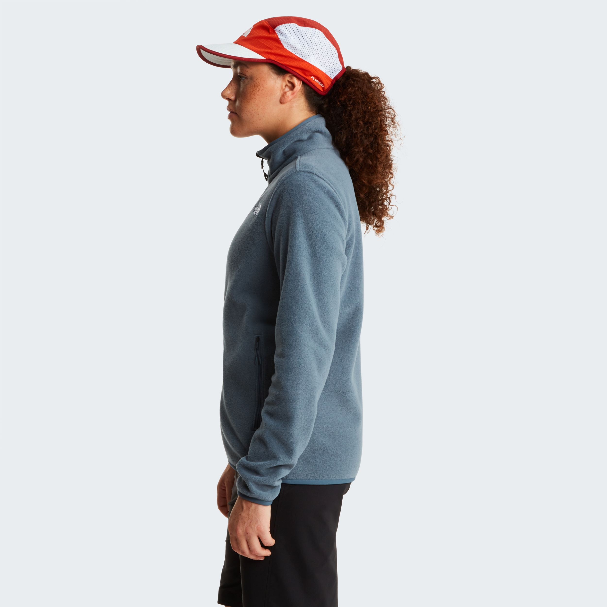 THE NORTH FACE W GLACIER FLEECE JACKET GRANITE GREY – Bild 5