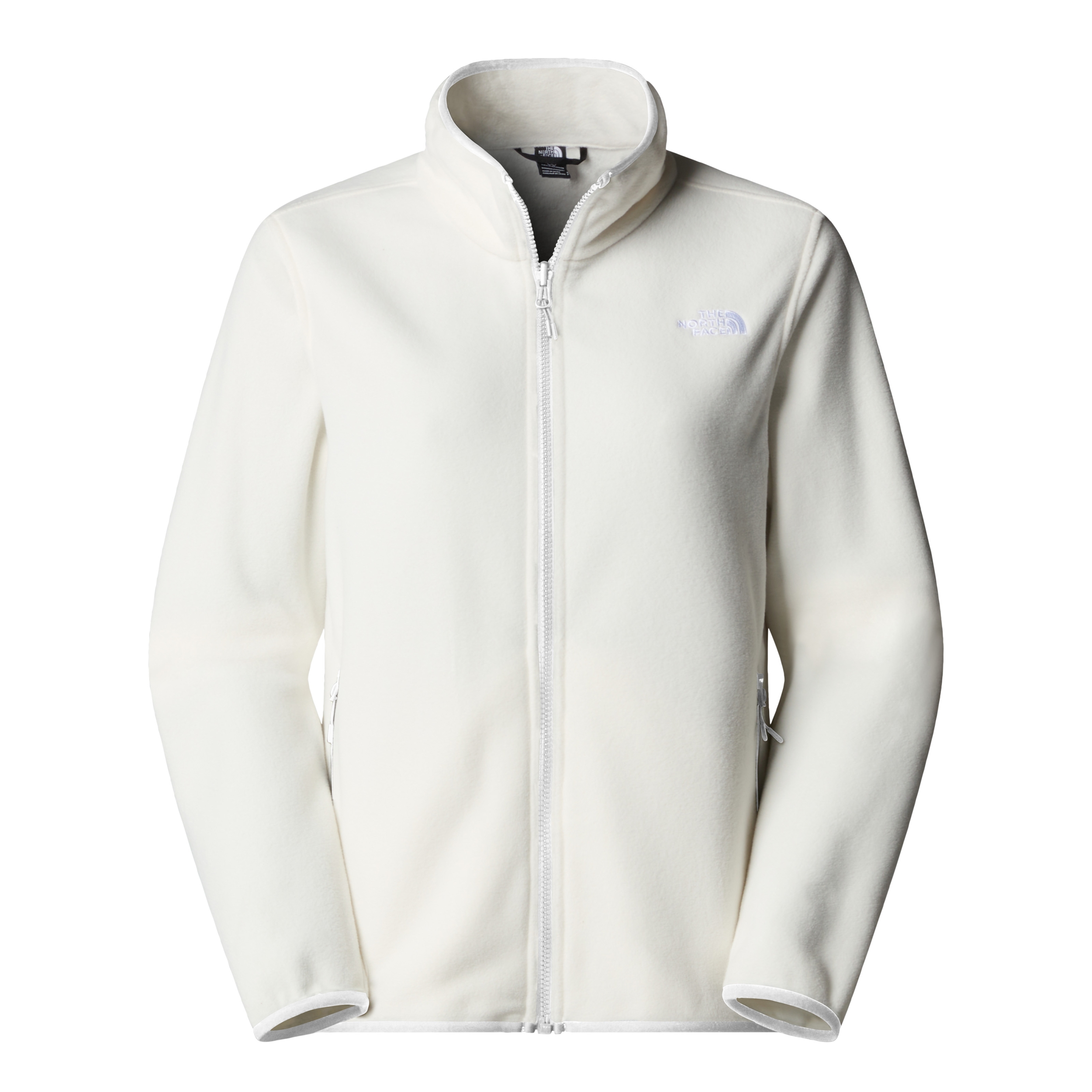 THE NORTH FACE W GLACIER FLEECE JACKET WHITE DUNE