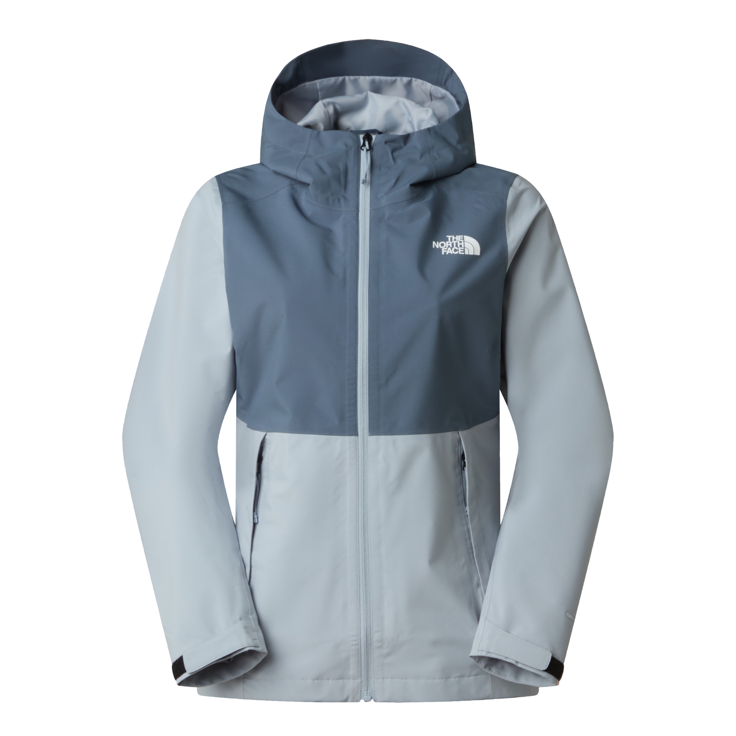 THE NORTH FACE W ODLES RAIN JACKET FROST GREY/GRANITE GREY