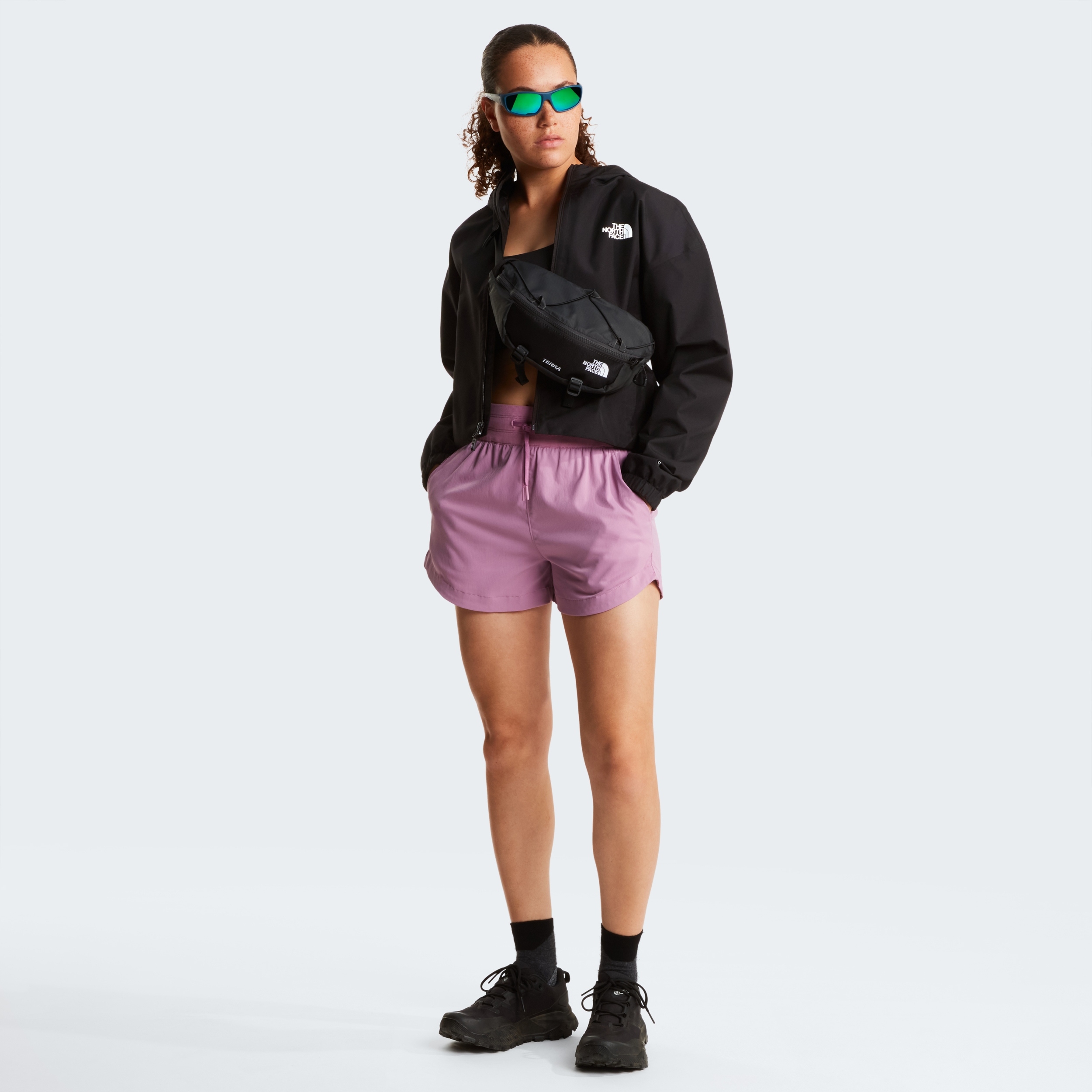 THE NORTH FACE W QUEST MONO CROPPED  JACKET TNF BLACK – Bild 4