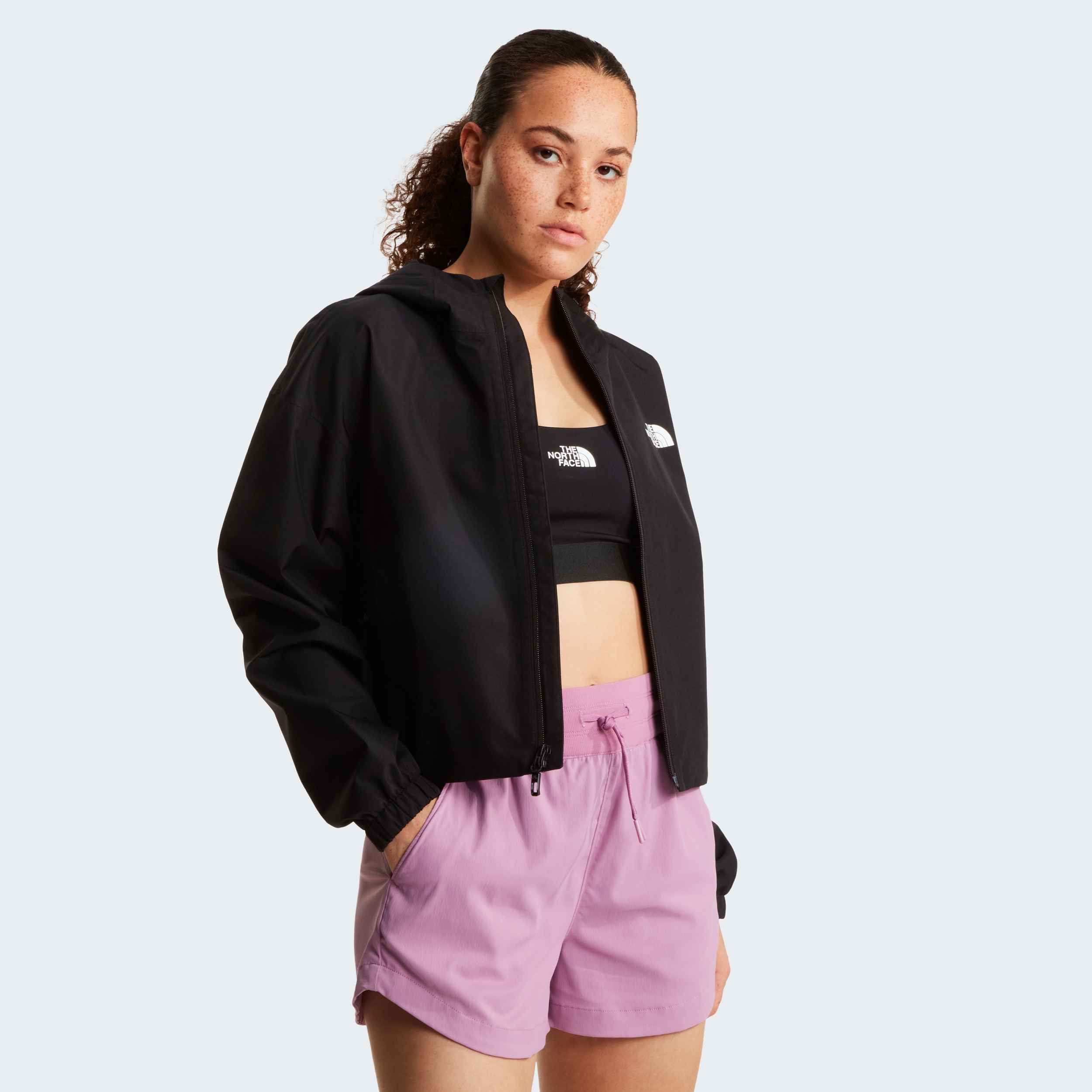 THE NORTH FACE W QUEST MONO CROPPED  JACKET TNF BLACK – Bild 7