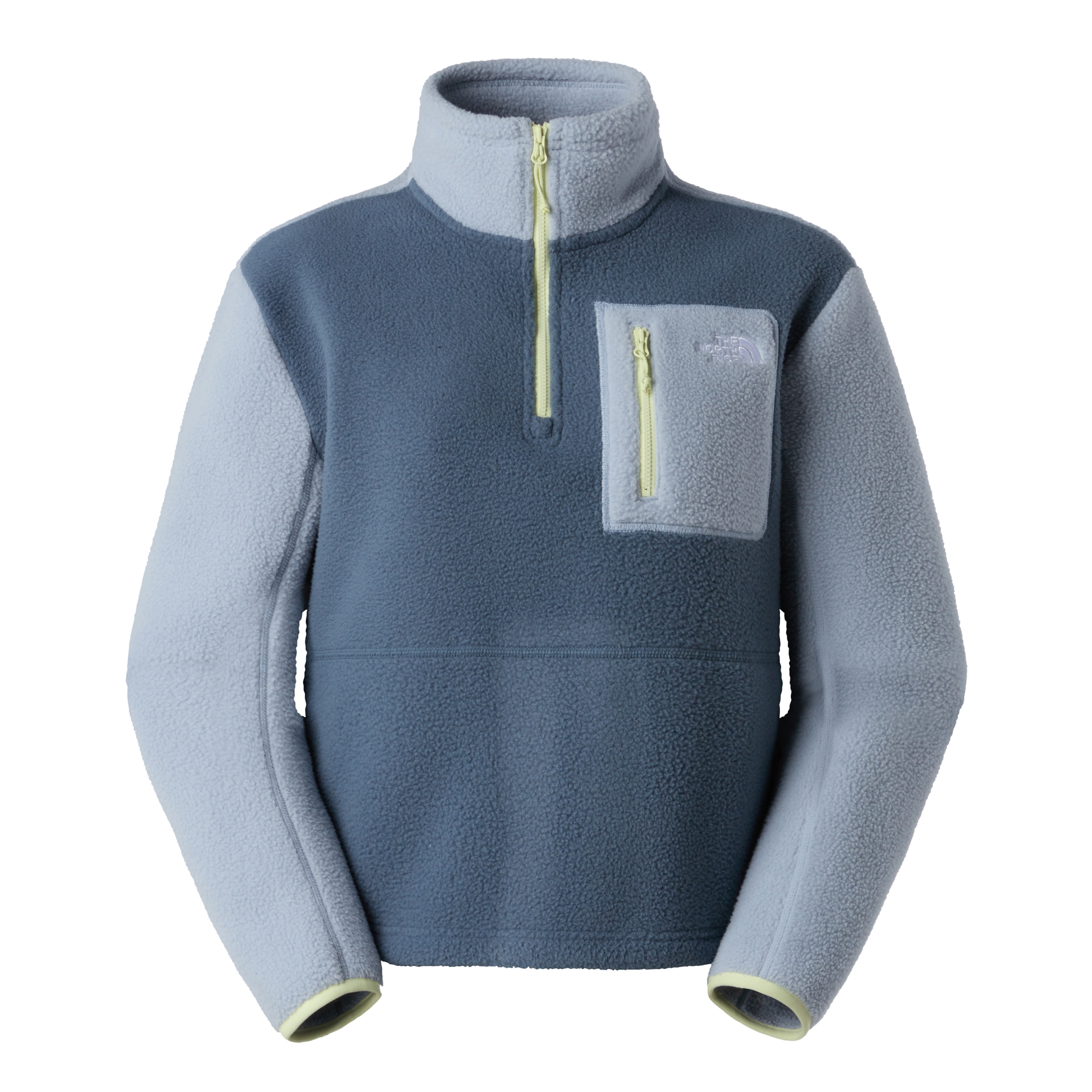 THE NORTH FACE W YUMIORI 1/4 ZIP GRANITE GREY/FROST GREY