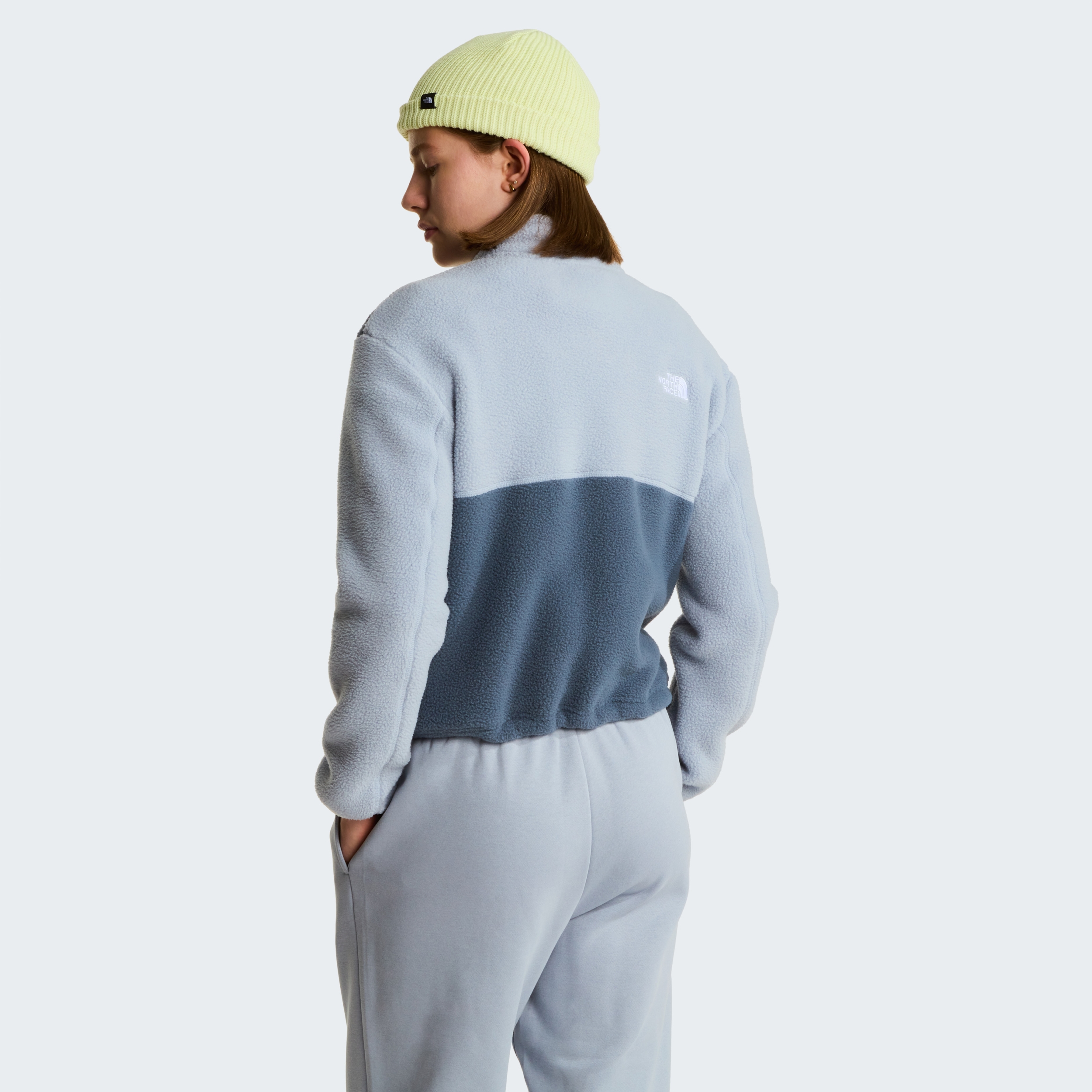 THE NORTH FACE W YUMIORI 1/4 ZIP GRANITE GREY/FROST GREY – Bild 5