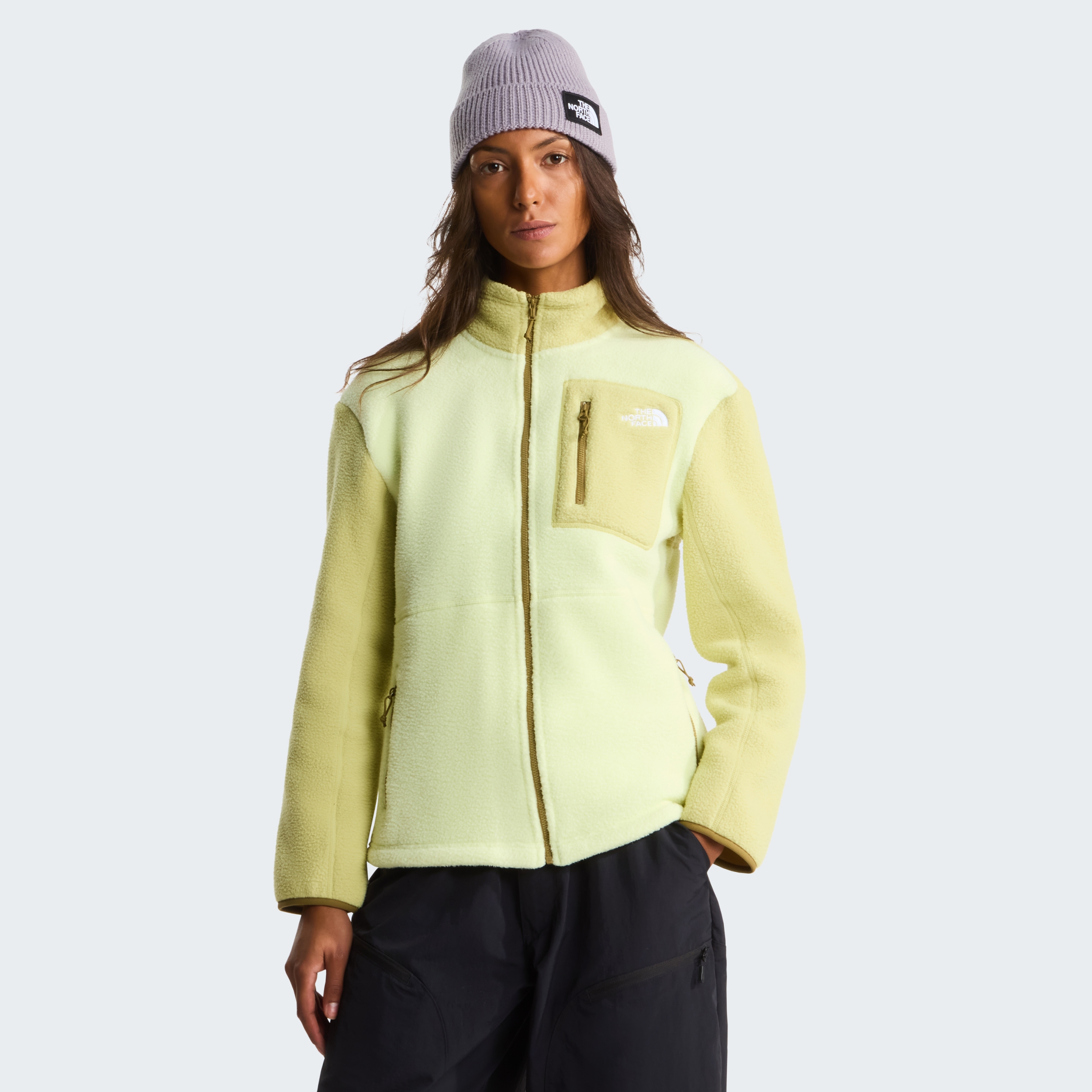 THE NORTH FACE W YUMIORI FULL ZIP LEMON MIST/PEAR/CEDAR – Bild 3