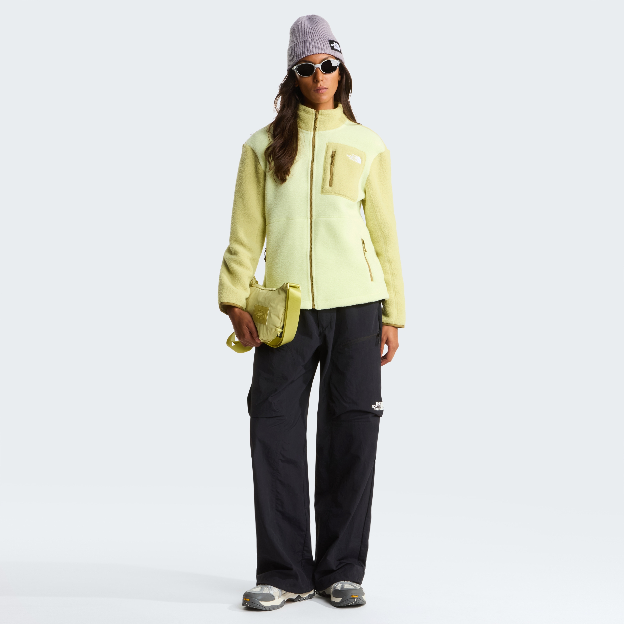 THE NORTH FACE W YUMIORI FULL ZIP LEMON MIST/PEAR/CEDAR – Bild 4
