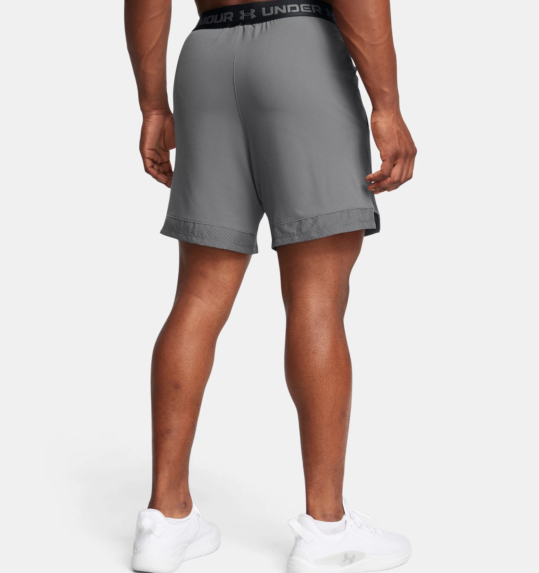 UNDER ARMOUR UA VANISH WOVEN 6IN SHORTS CASTLEROCK – Bild 4