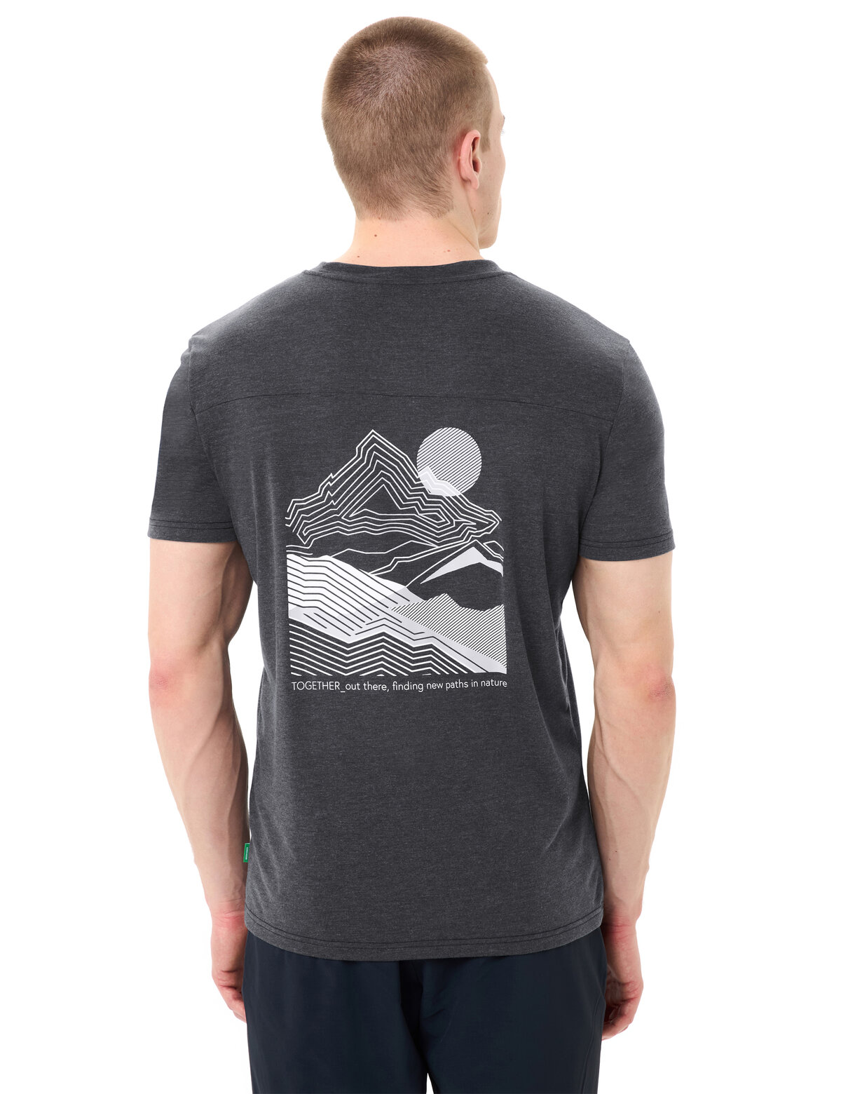 VAUDE Me Tekoa T-Shirt III BLACK/WHITE – Bild 4