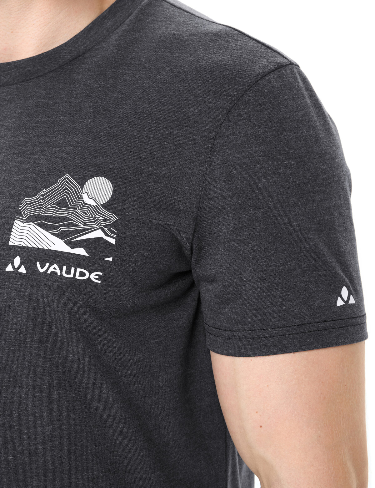 VAUDE Me Tekoa T-Shirt III BLACK/WHITE – Bild 6