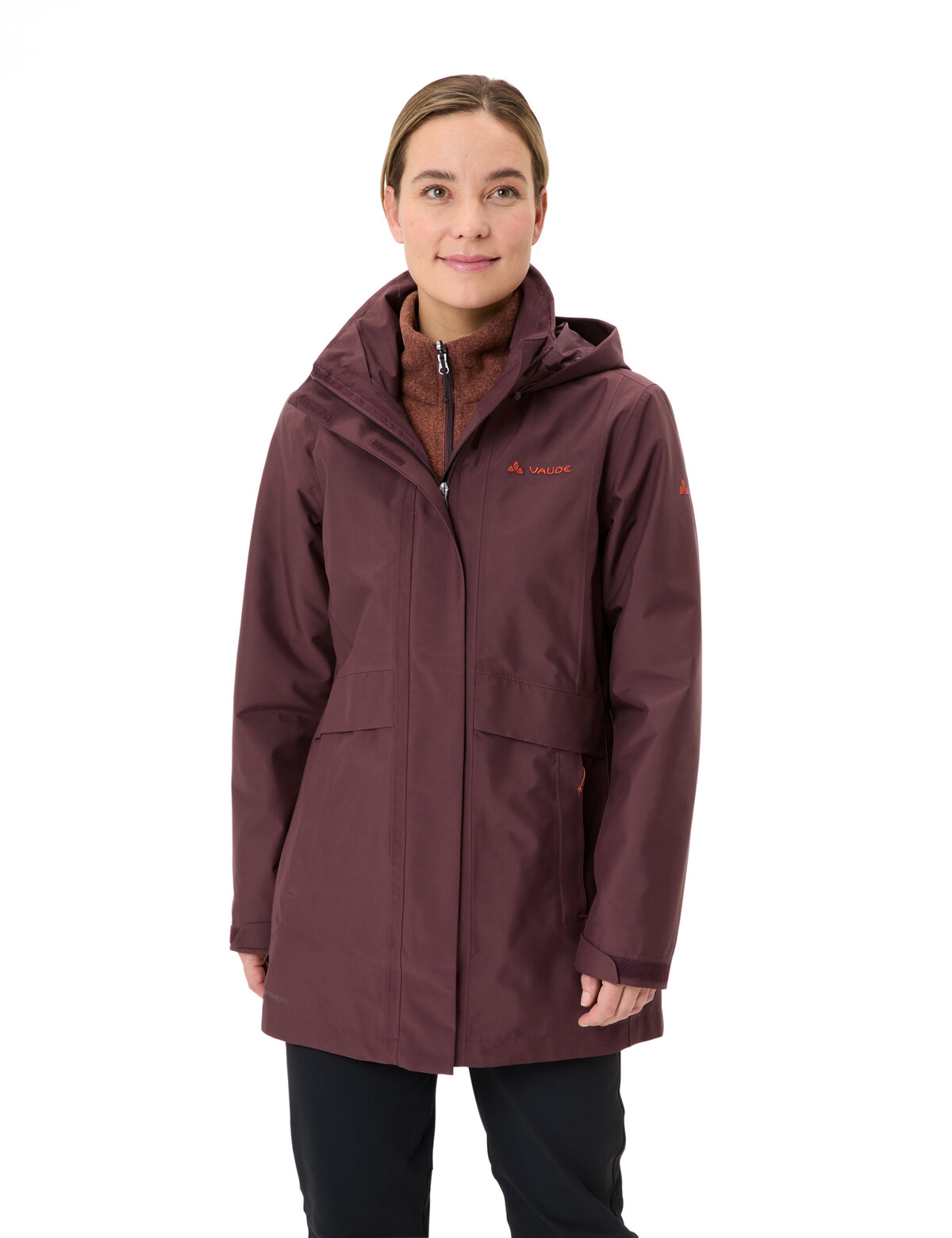 VAUDE Wo Idris 3in1 Parka IV DARK OAK – Bild 8