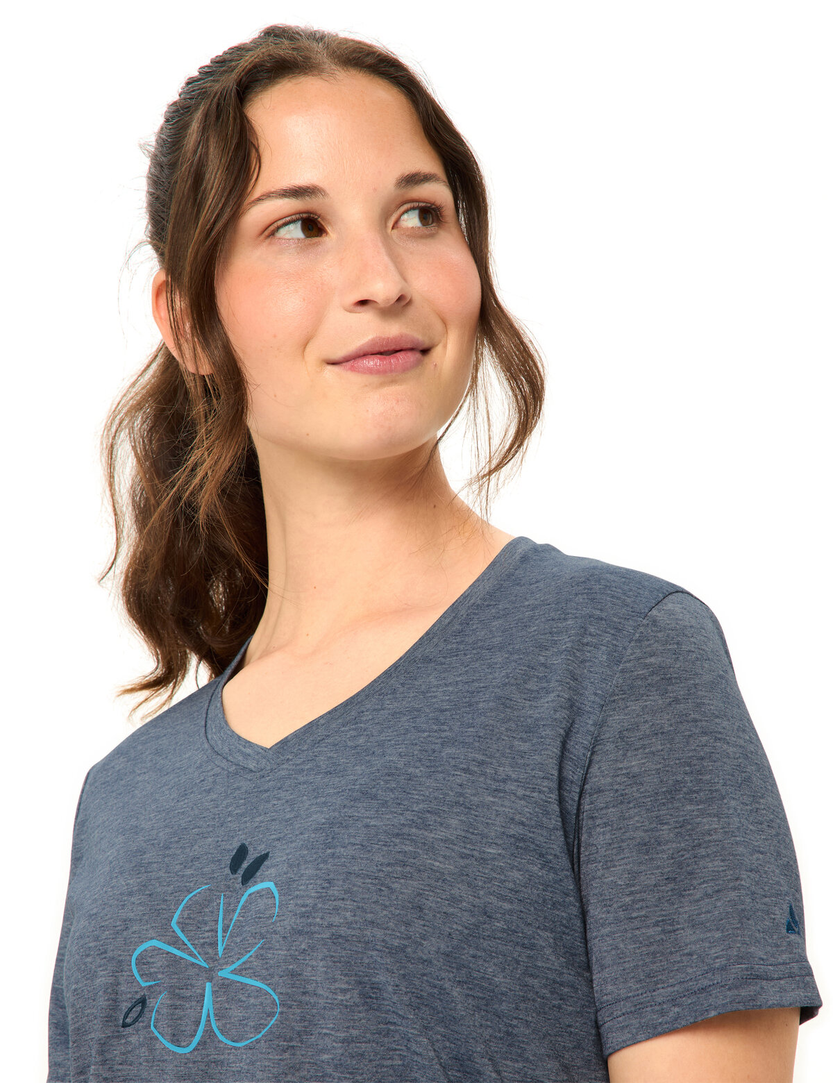 VAUDE Wo Skomer Print T-Shirt III DARK SEA UNI – Bild 6