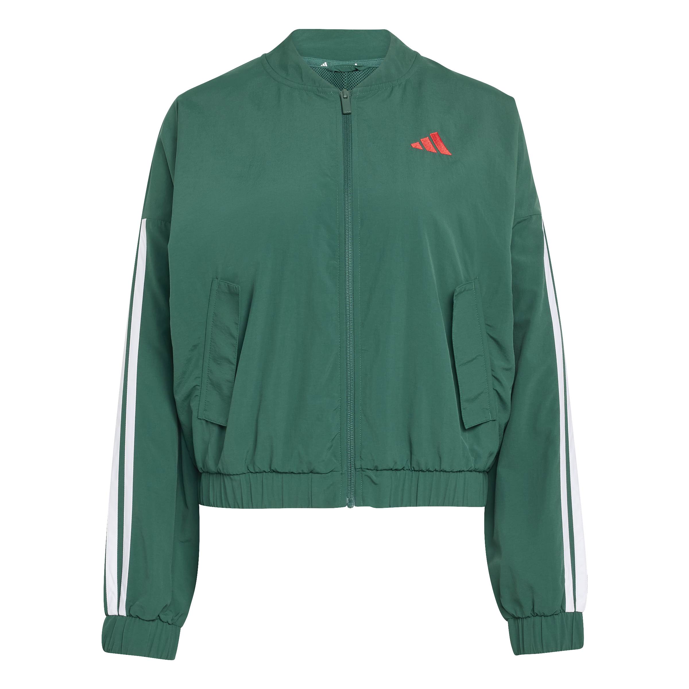 ADIDAS W 3S WV WB WC DRKGRN/WHITE