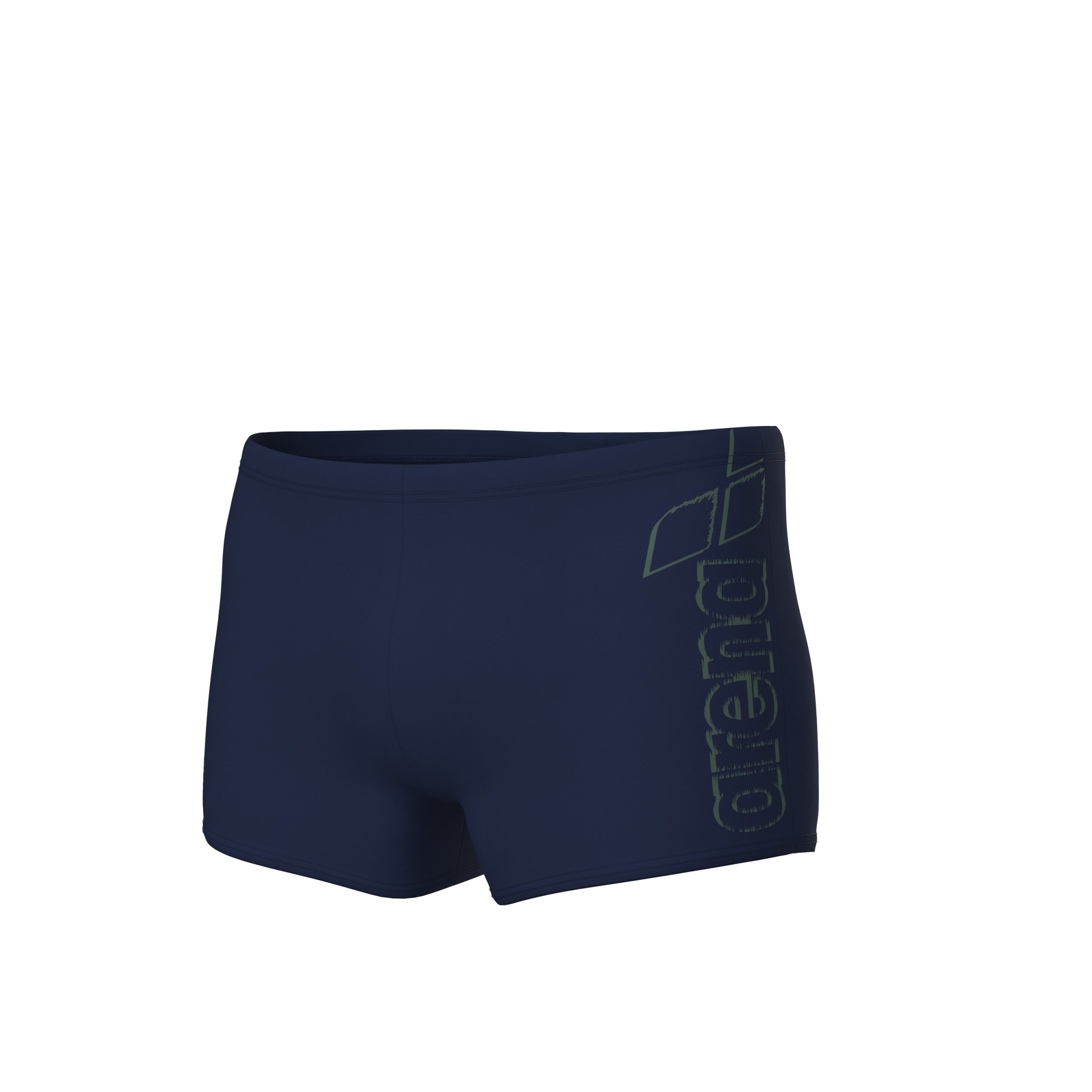 ARENA MEN'S ARENA SCRATCHY SWIM SHOR NAVY-SAGE