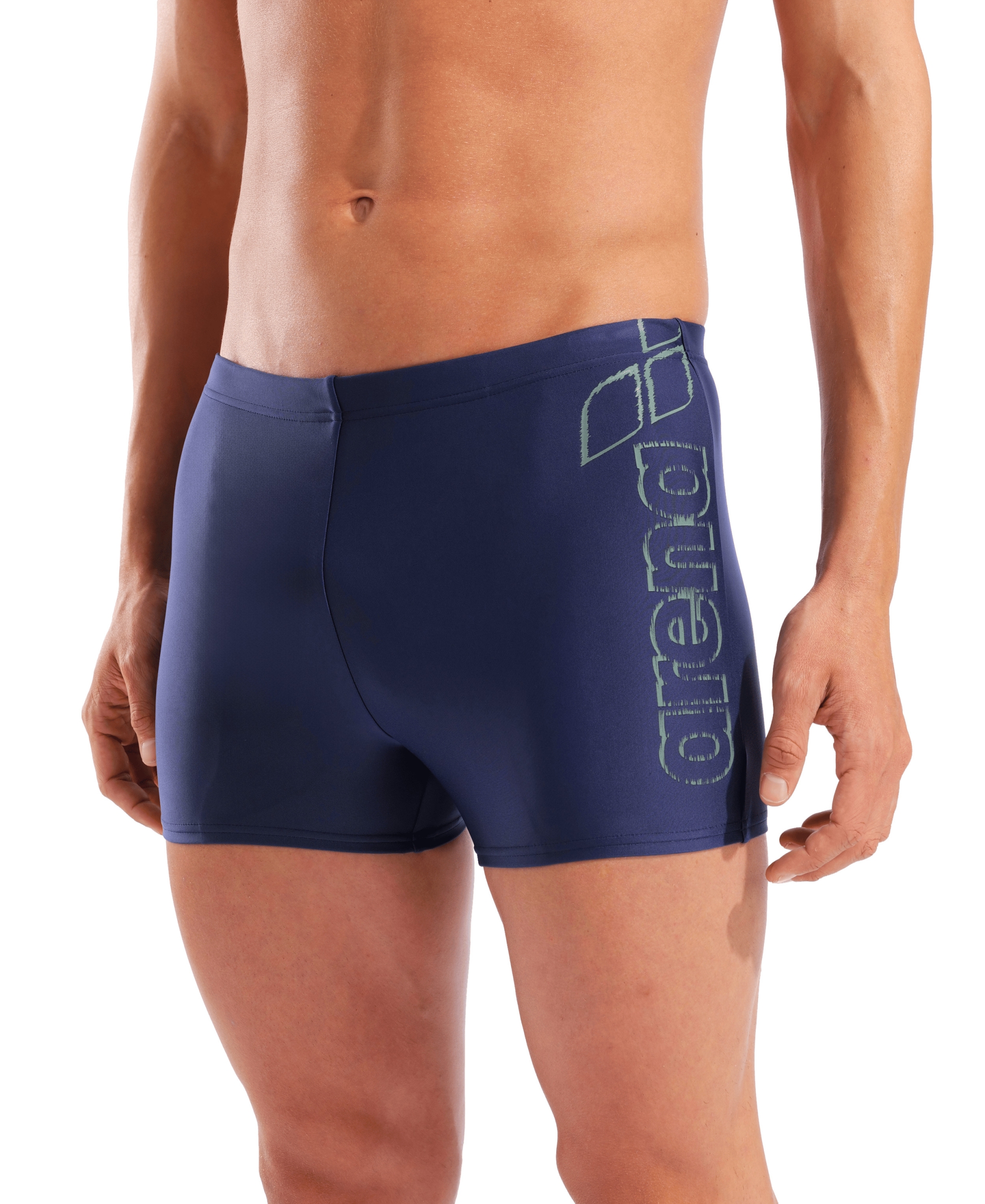 ARENA MEN'S ARENA SCRATCHY SWIM SHOR NAVY-SAGE – Bild 5