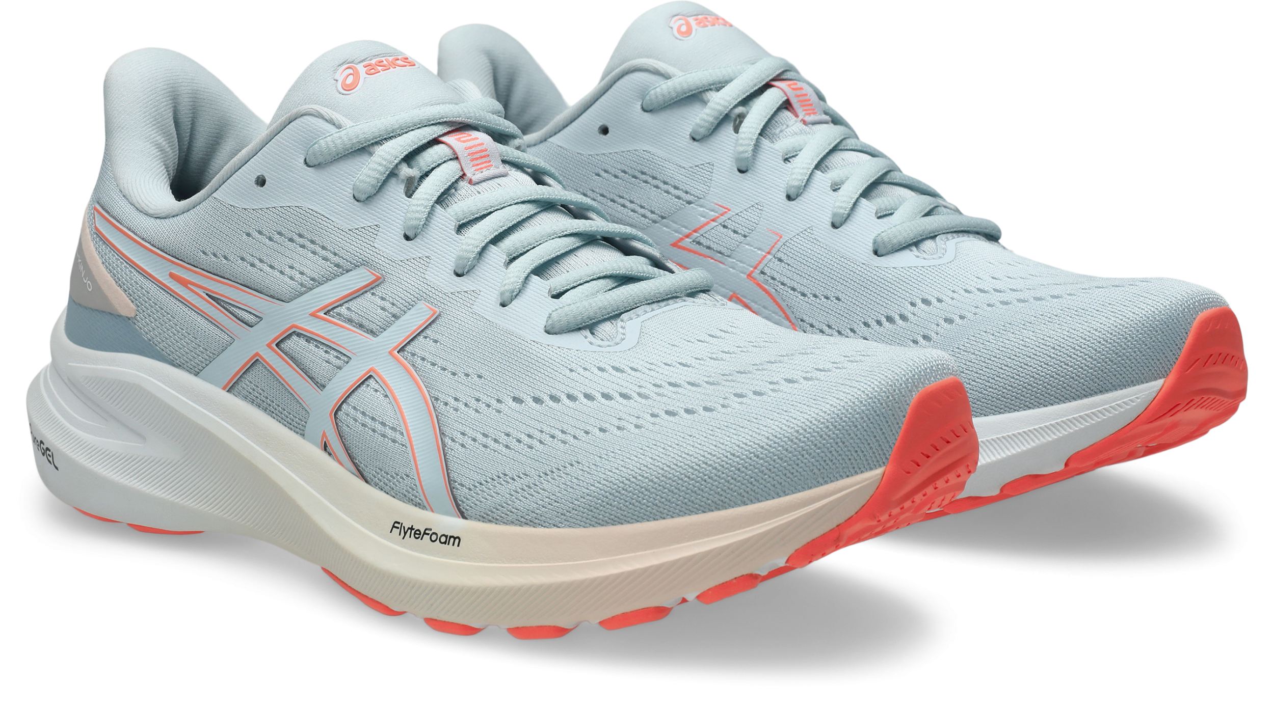 Asics GEL-KINJO 2 COOL GREY/SUN CORAL – Bild 5