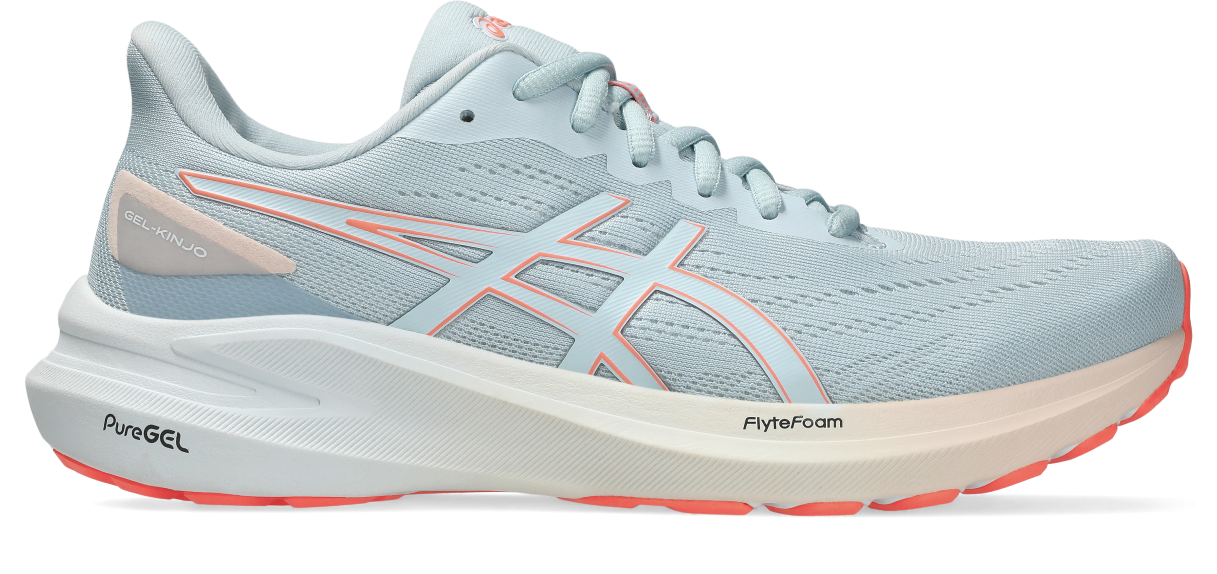 Asics GEL-KINJO 2 COOL GREY/SUN CORAL – Bild 7