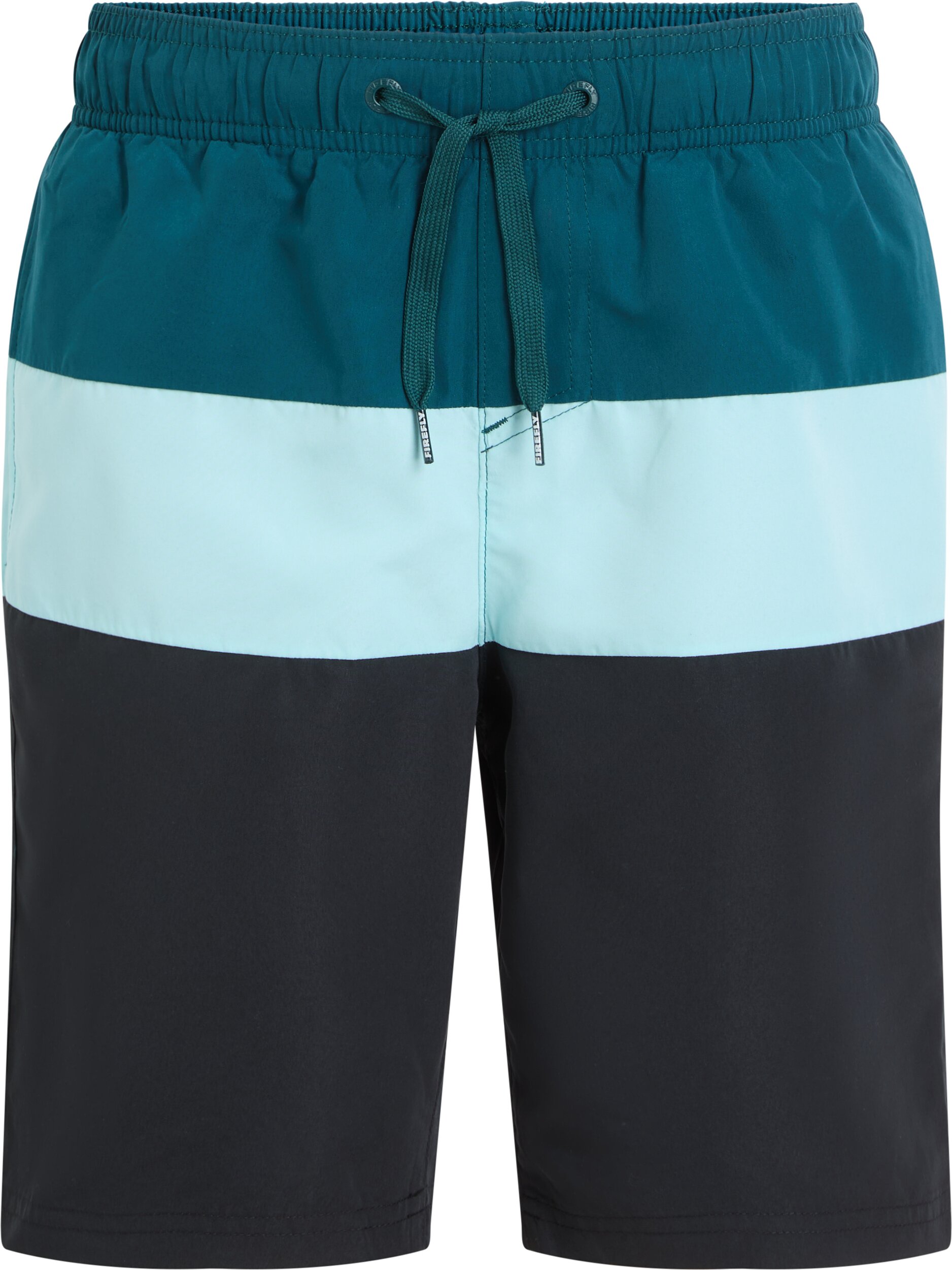 FIREFLY Ju.-Badeshorts Natal B GREEN DARK/MINT/BLAC