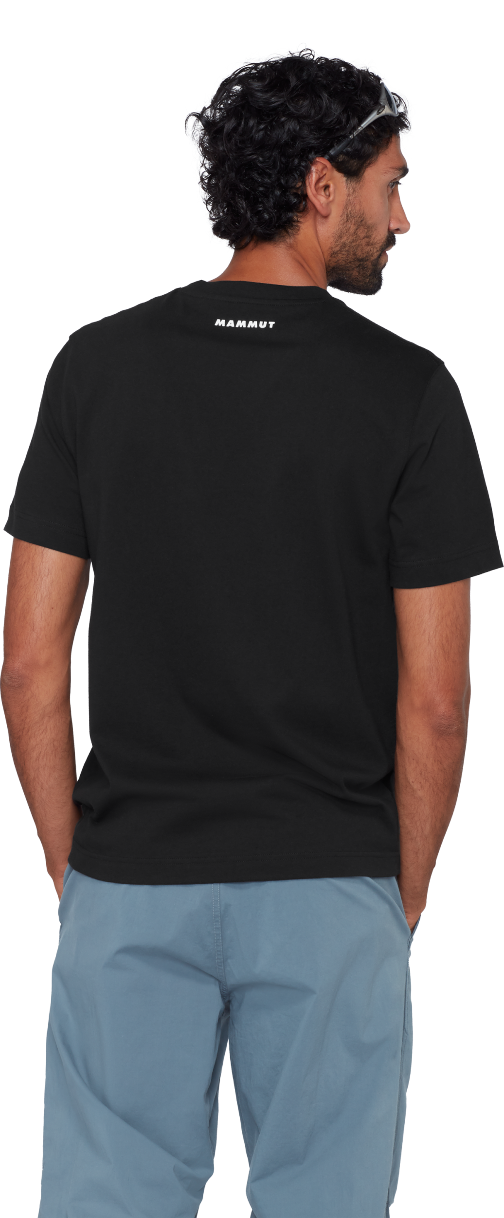 MAMMUT Mammut Base T-Shirt Men Mini Logo BLACK – Bild 3