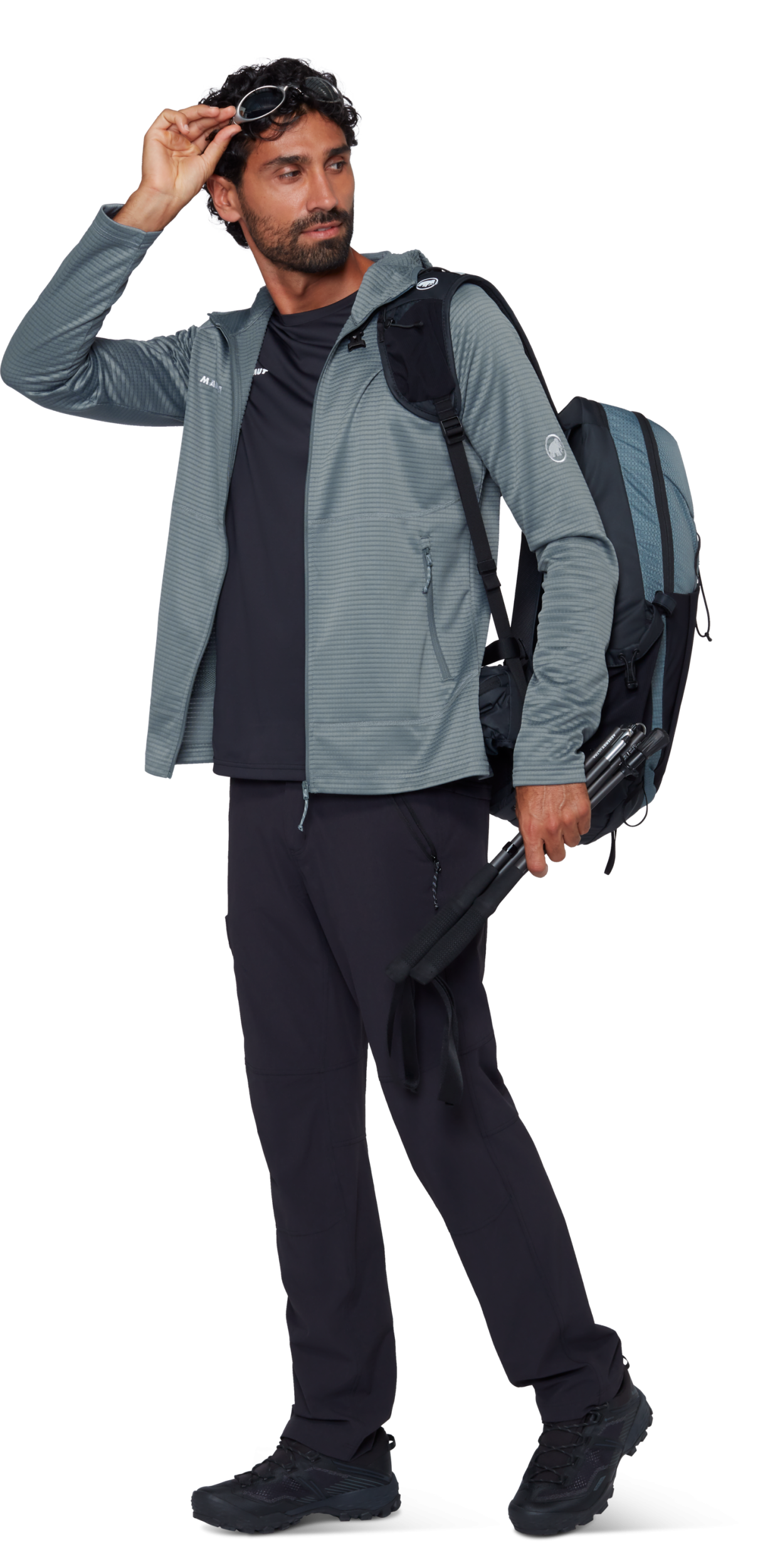 MAMMUT Crag ML Hooded Jacket Men STRATA – Bild 5