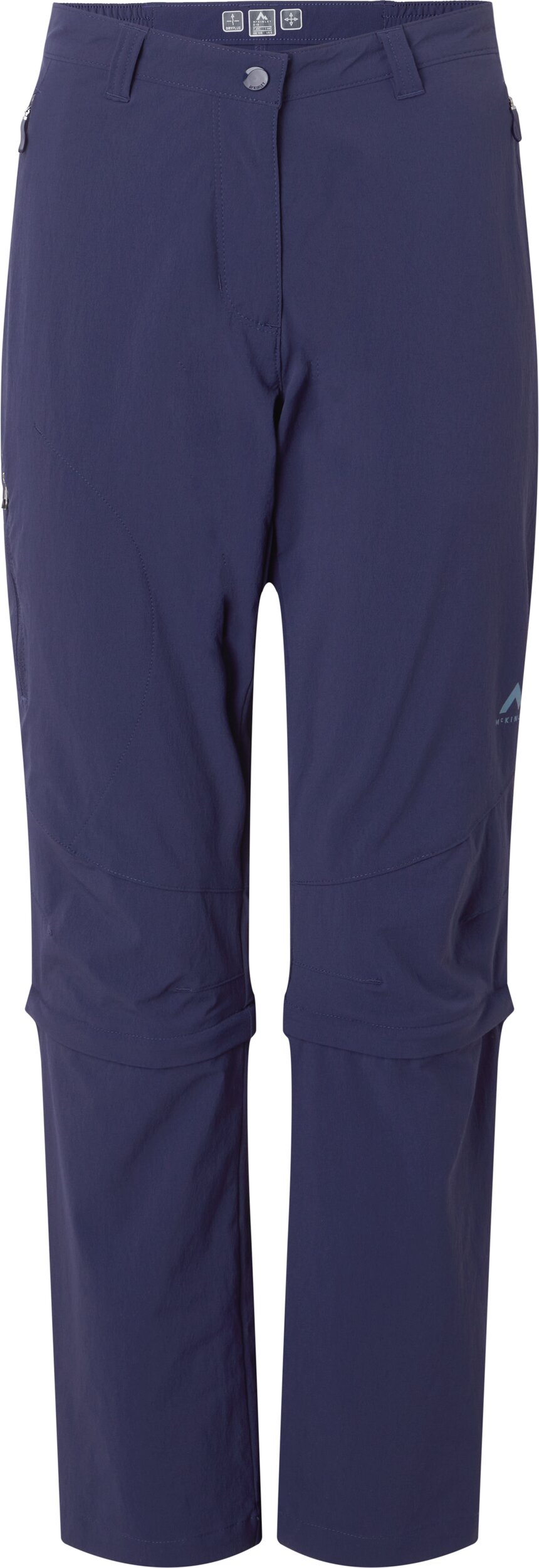McKINLEY Da.-Abzipphose Mandorak II W SHT NAVY DARK