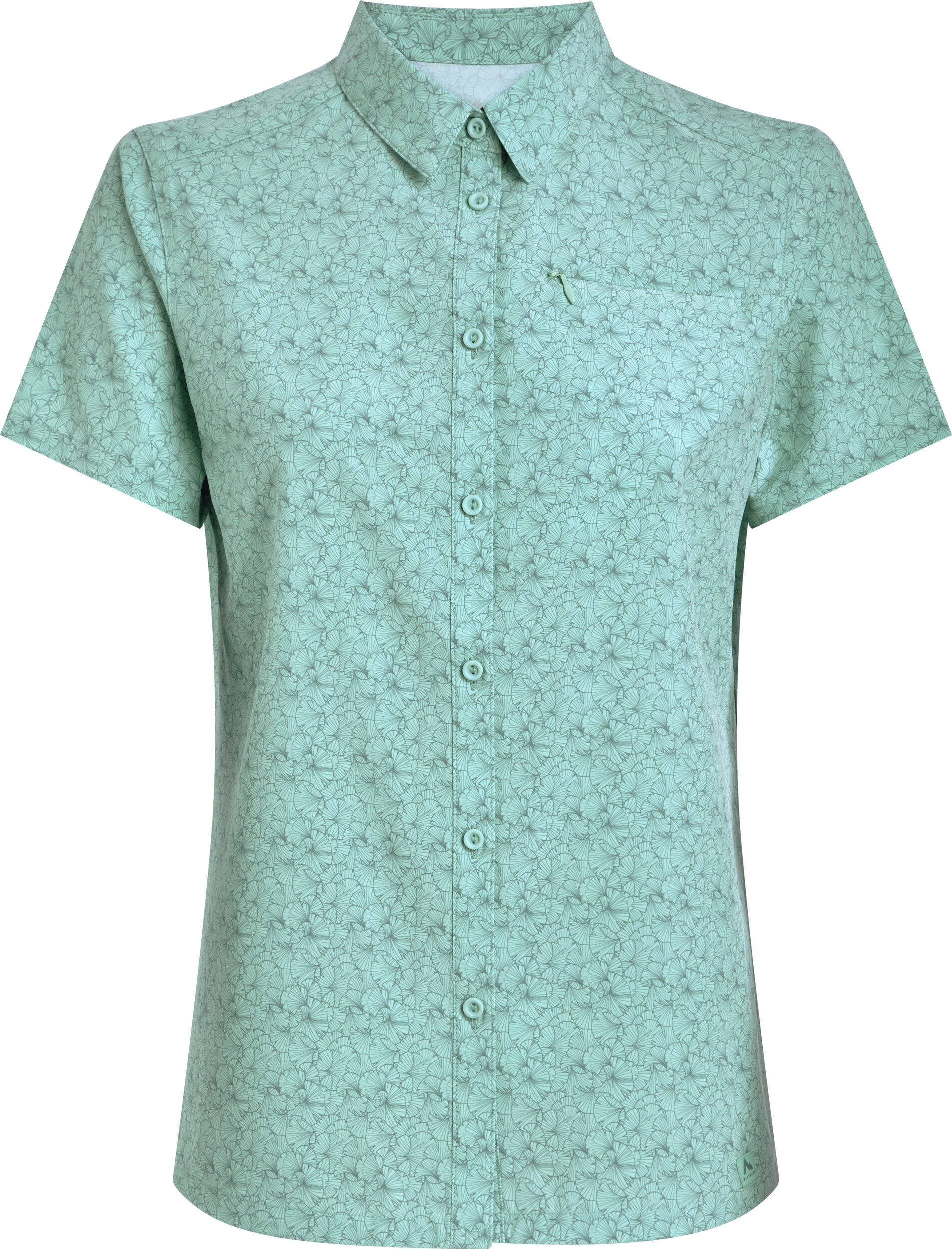 McKINLEY Da.-Bluse Palila II W AOP/BLUE AQUA