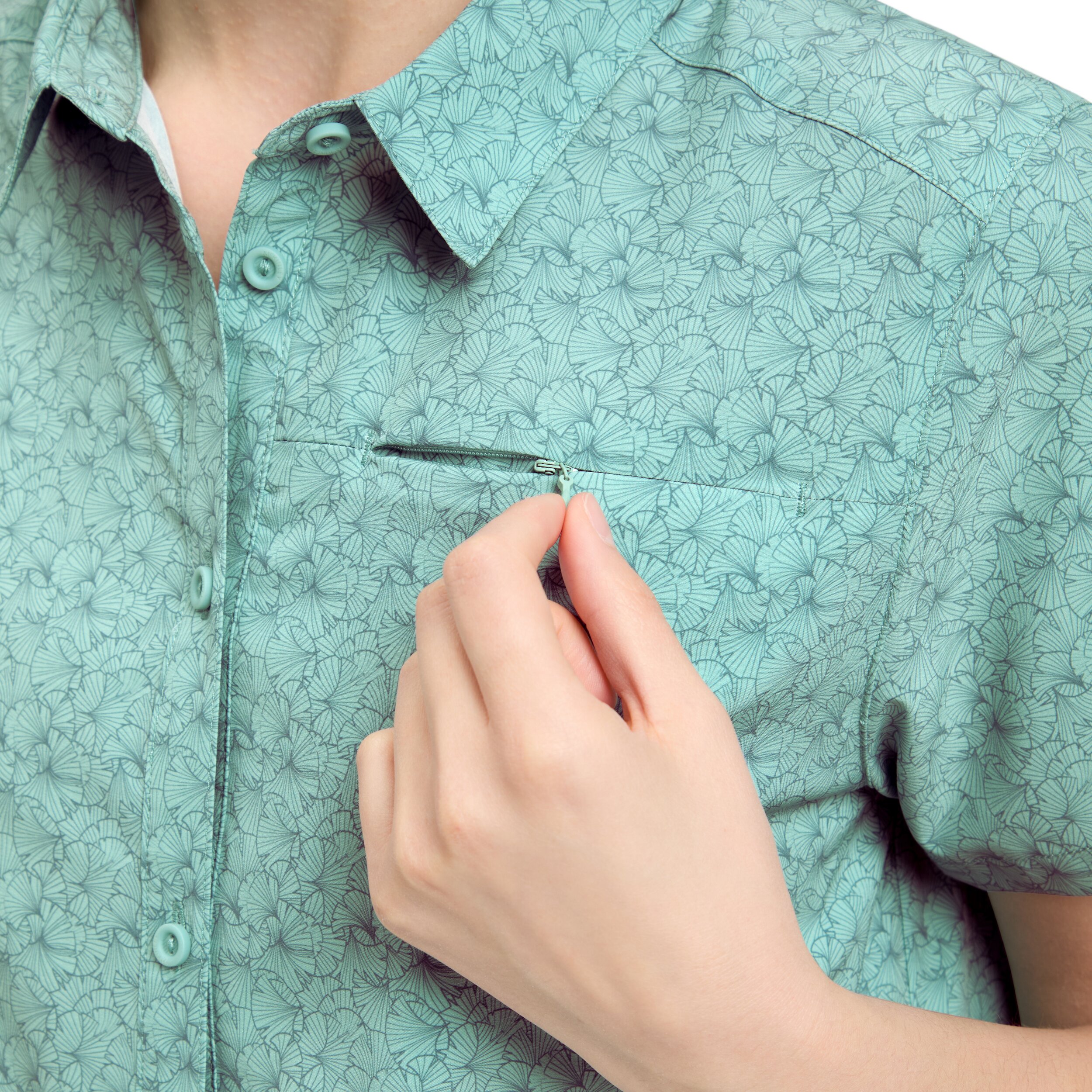 McKINLEY Da.-Bluse Palila II W AOP/BLUE AQUA – Bild 2