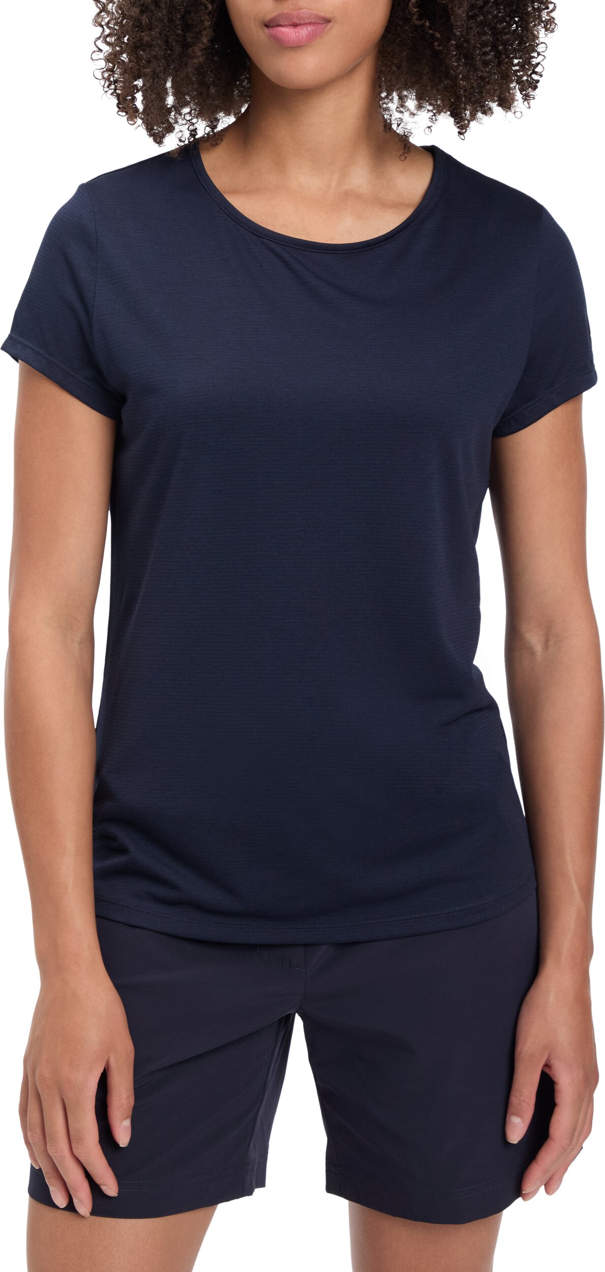 McKINLEY Da.-T-Shirt Lele II W MELANGE/NAVY – Bild 2