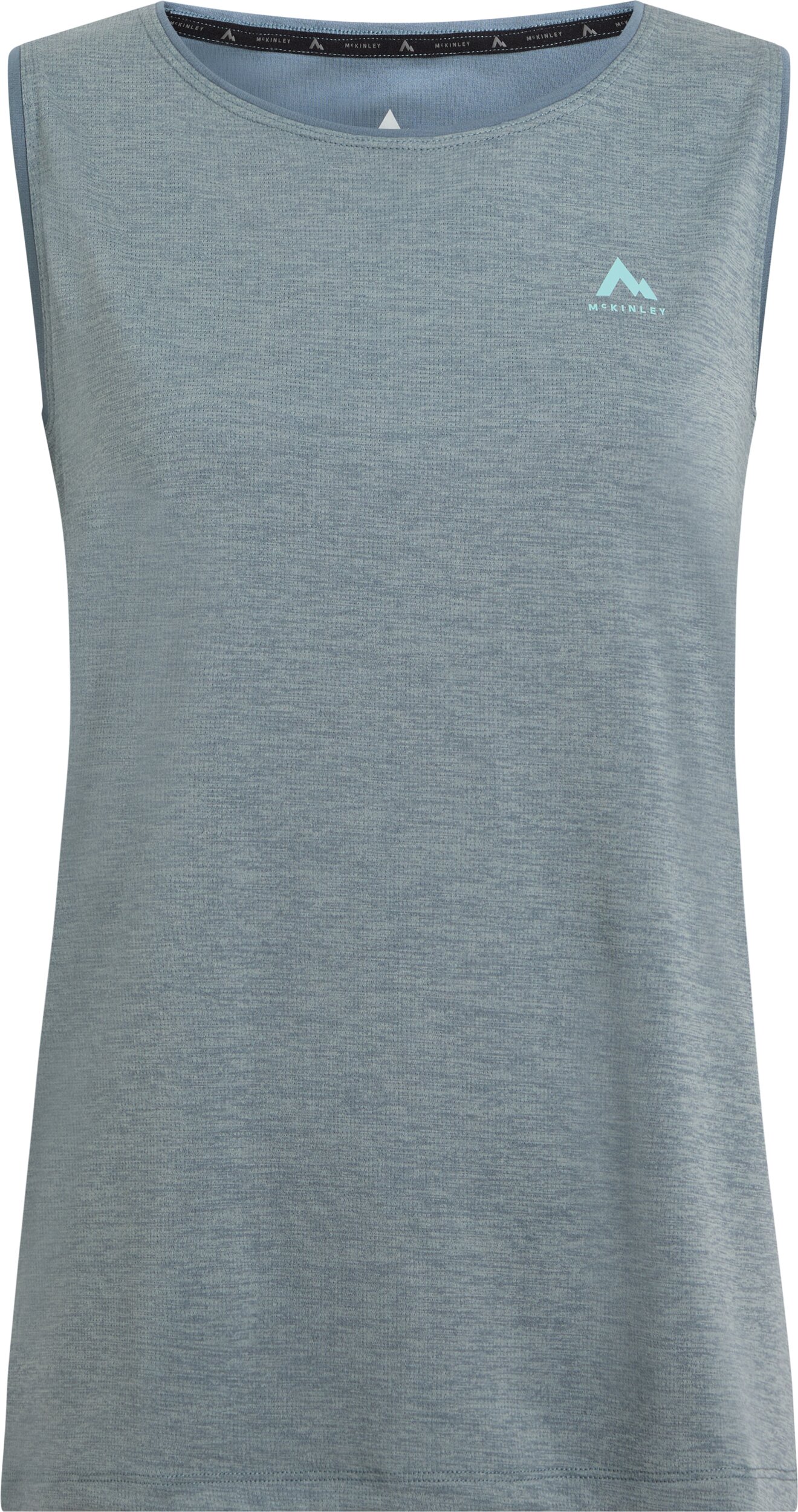 McKINLEY Da.-Tank-Shirt Hunu SLS II W MELANGE/BLUE PETROL